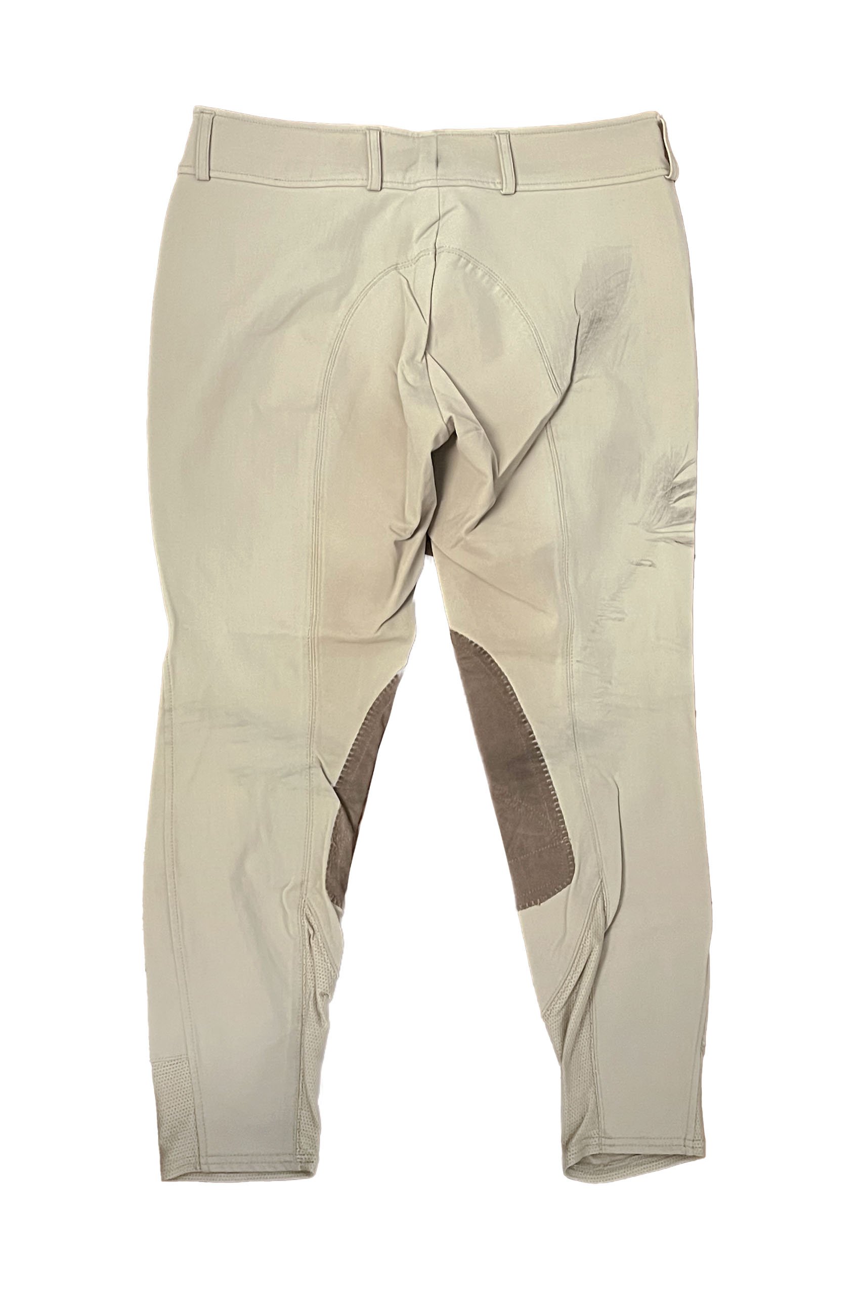 RJ Classics Anna Knee Patch Breech In Tan - 30R - 2nd Round Equestrian
