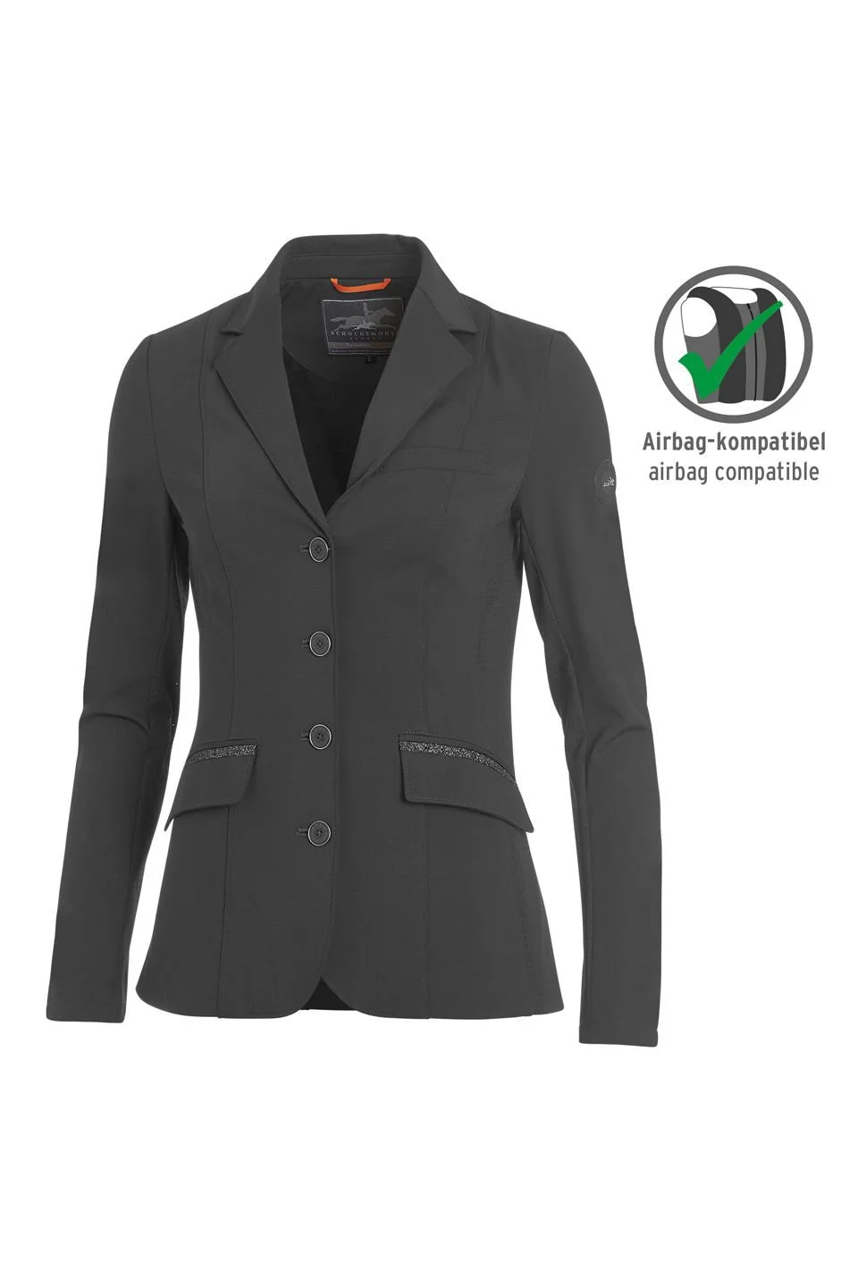 Schockemohle Sports Amelie Show Jacket In Graphite