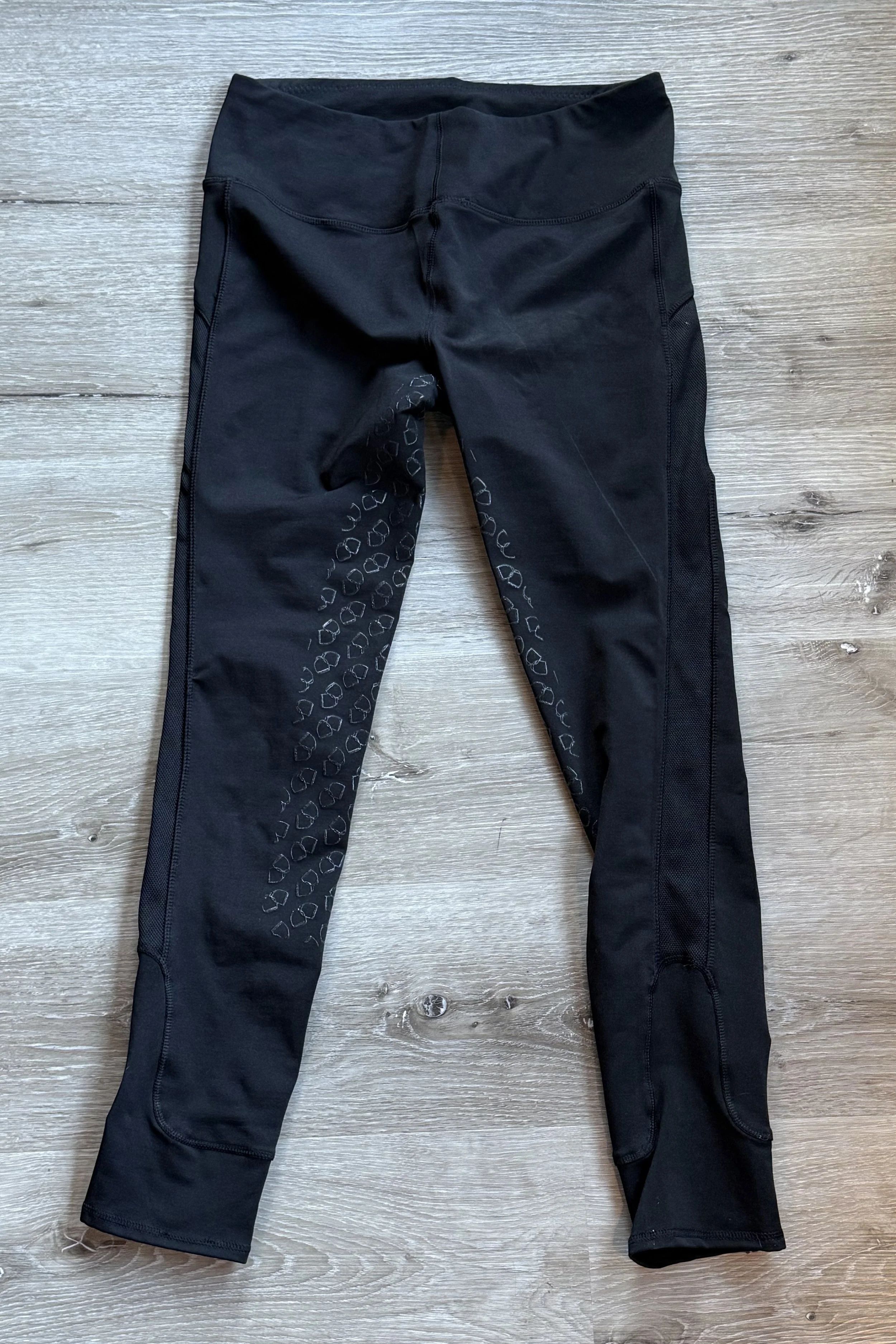 Horze Full Grip Tights In Black - 32