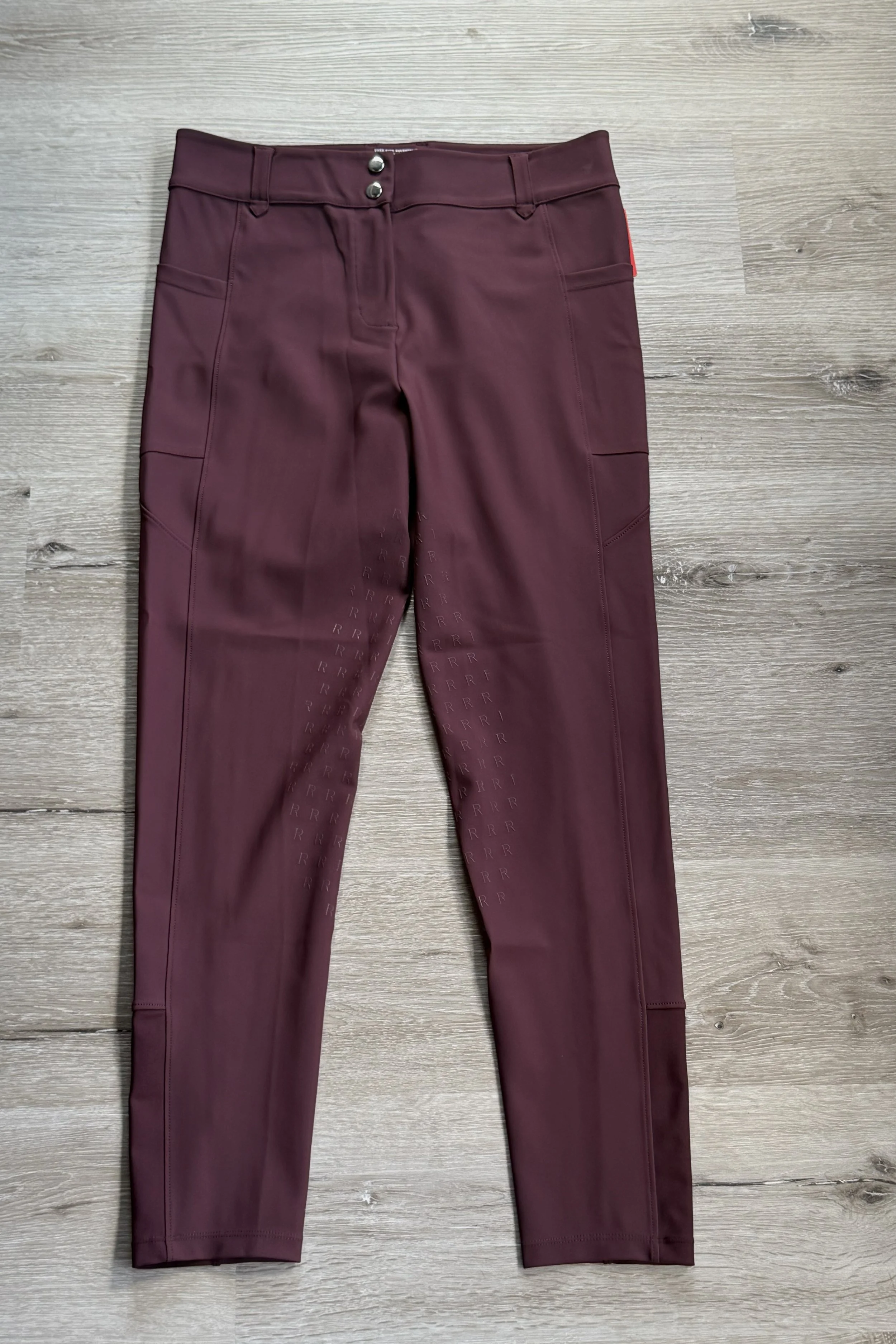 Free Ride Pro Full Seat Breech In Merlot - 34