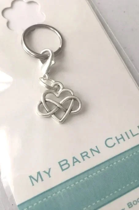 My Barn Child Bridle Charm: Intertwined Heart