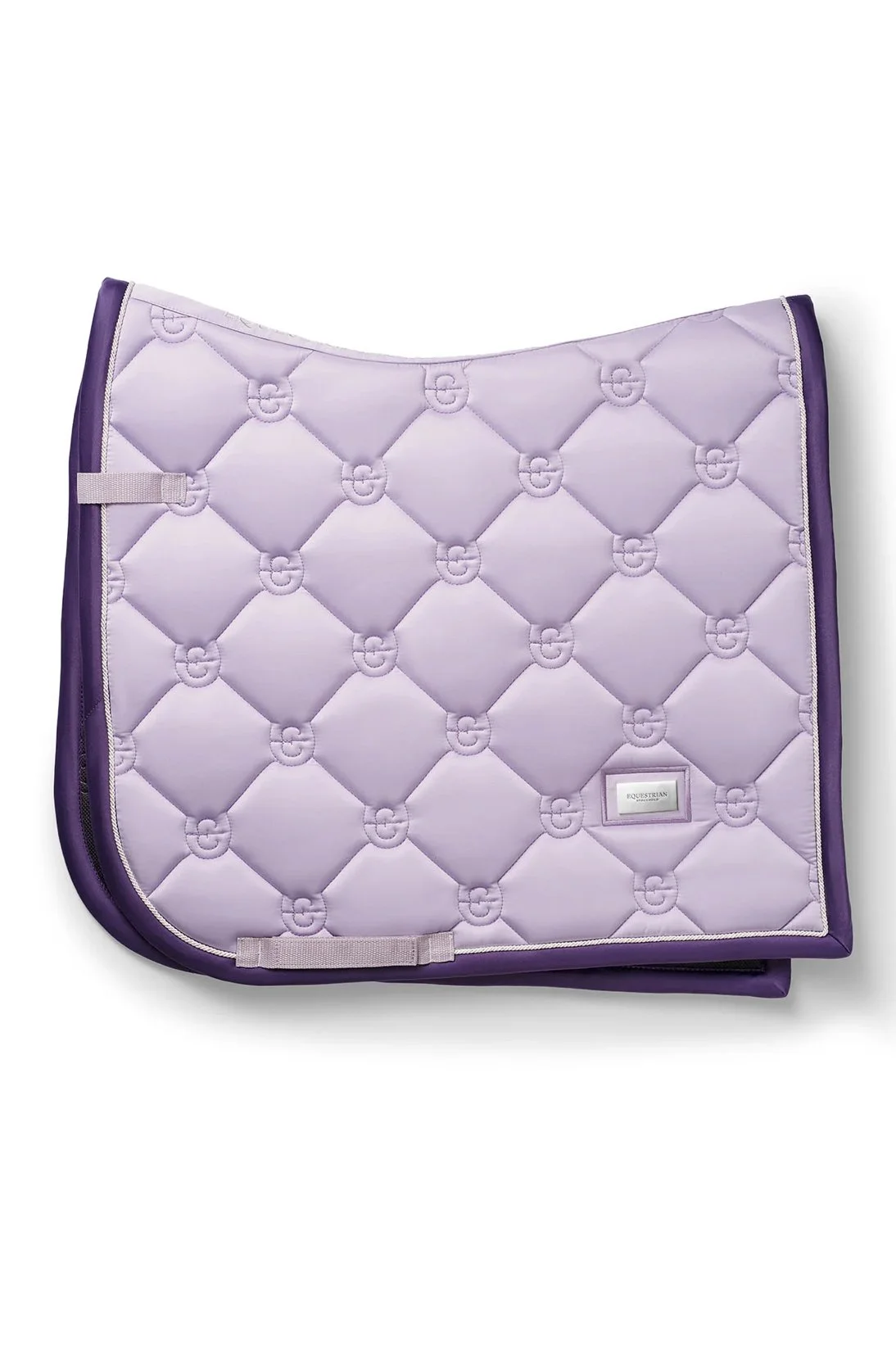 Equestrian Stockholm Dressage Saddle Pad In LAVENDER