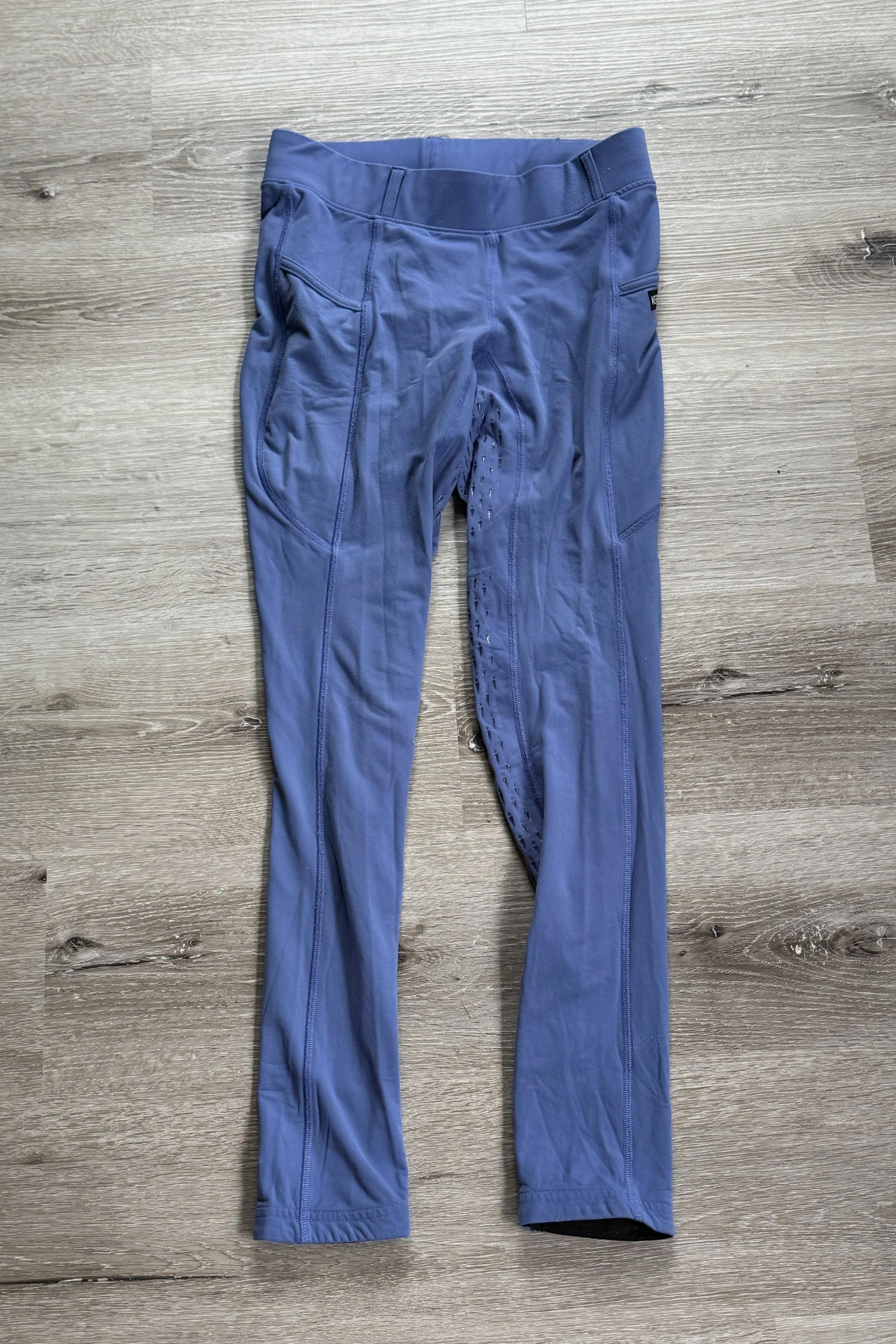 Kerrits IceFil Full Grip Tights In Blue - Medium