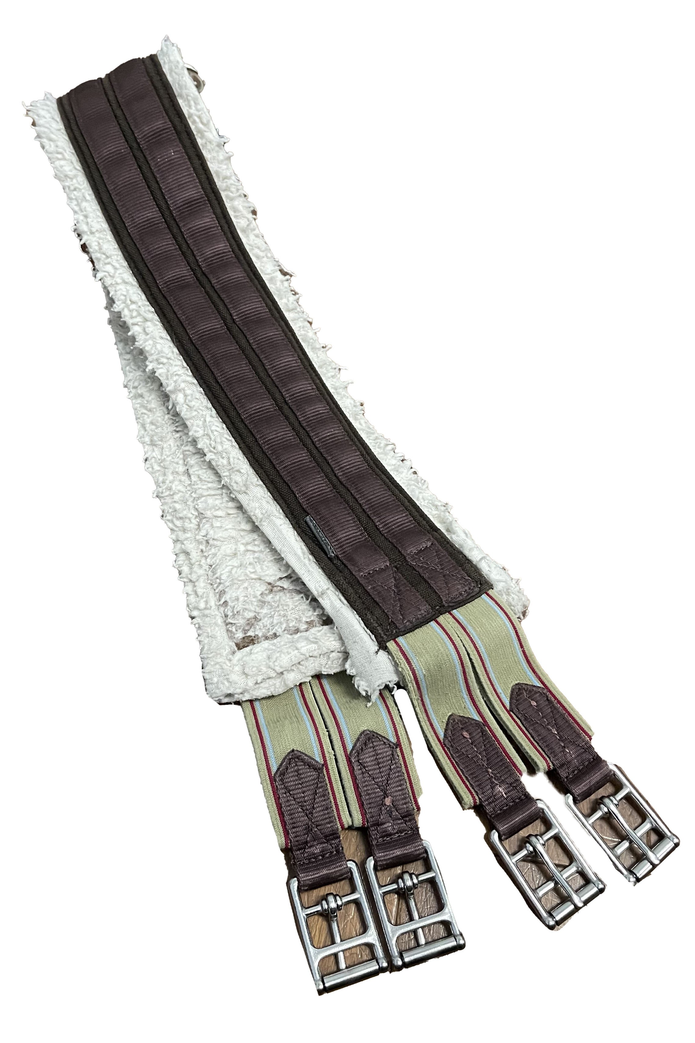 Fleece Lined Equalizer All-Purpose Girth In Brown - 54" - 2nd Round Equestrian