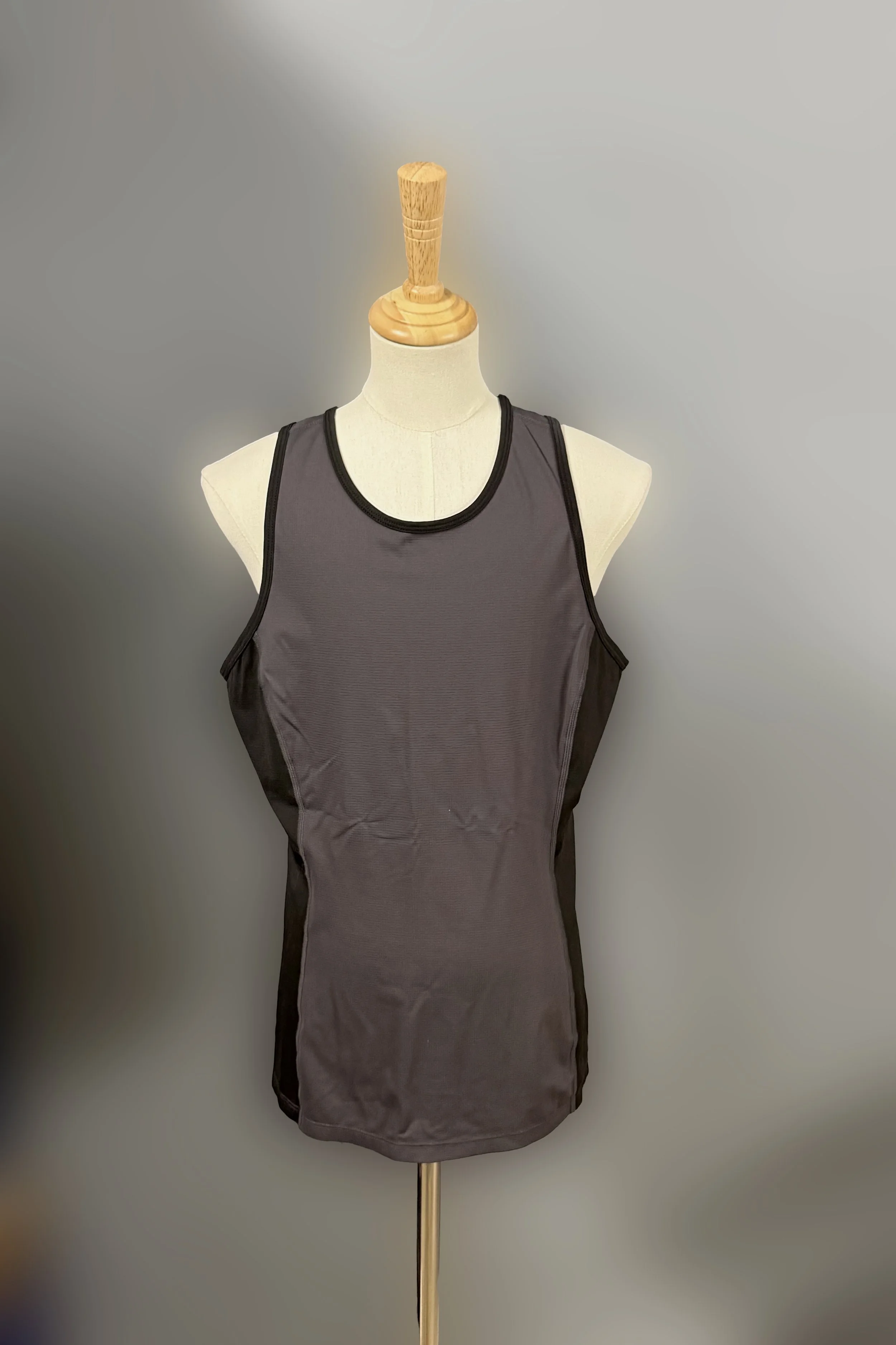 Kerrits Freedom Tech Tank Top In Grey & Black - Small