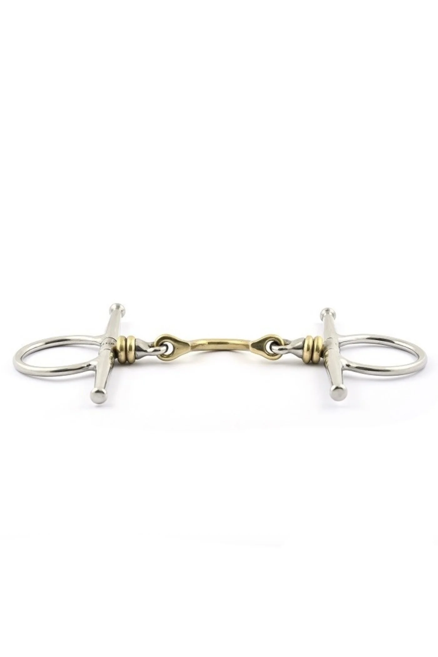 JUMP'IN High Port Loose Full Cheek Bit With Rollers - 0020RPL