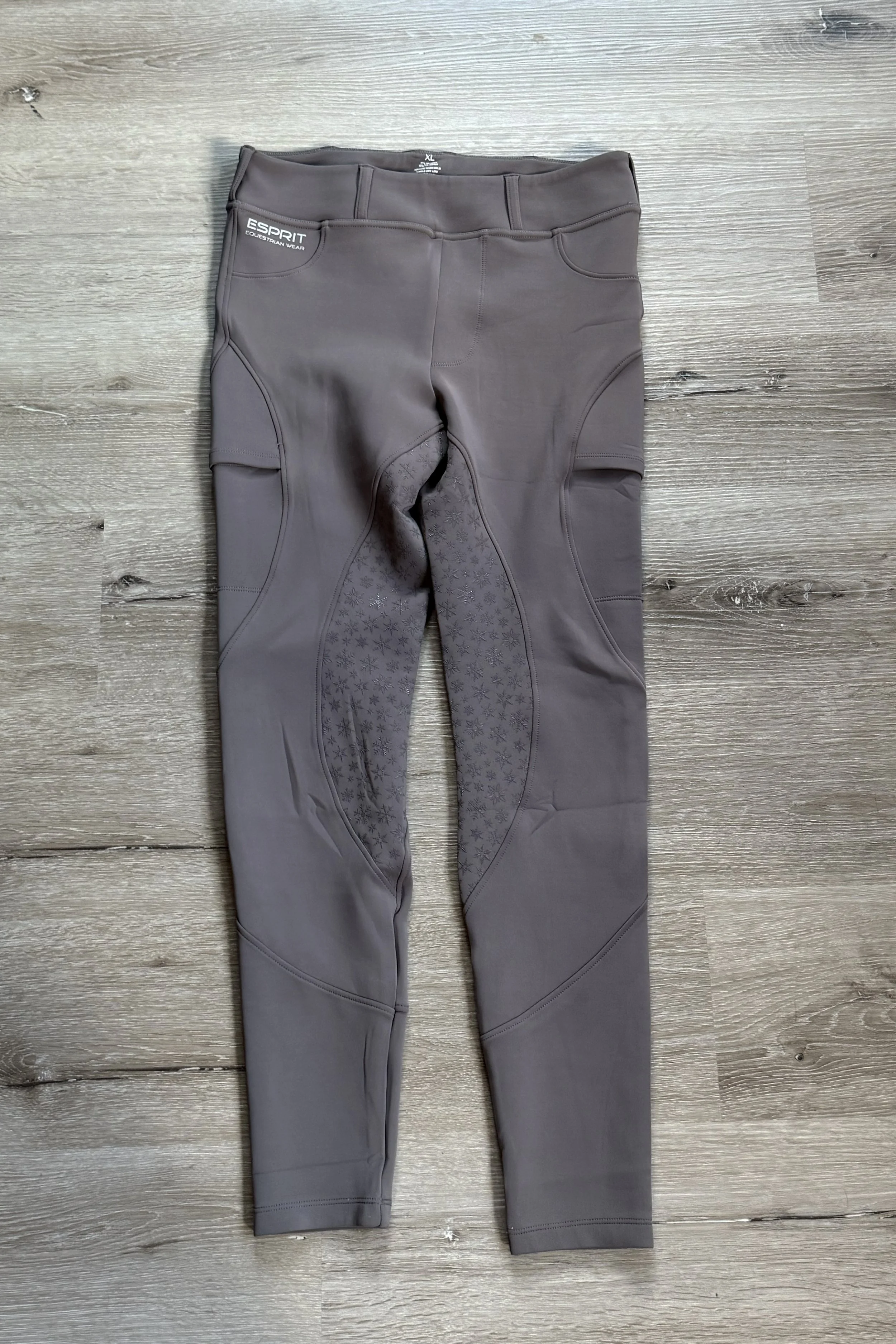 Esprit Full Grip Winter Tights In Grey - XL
