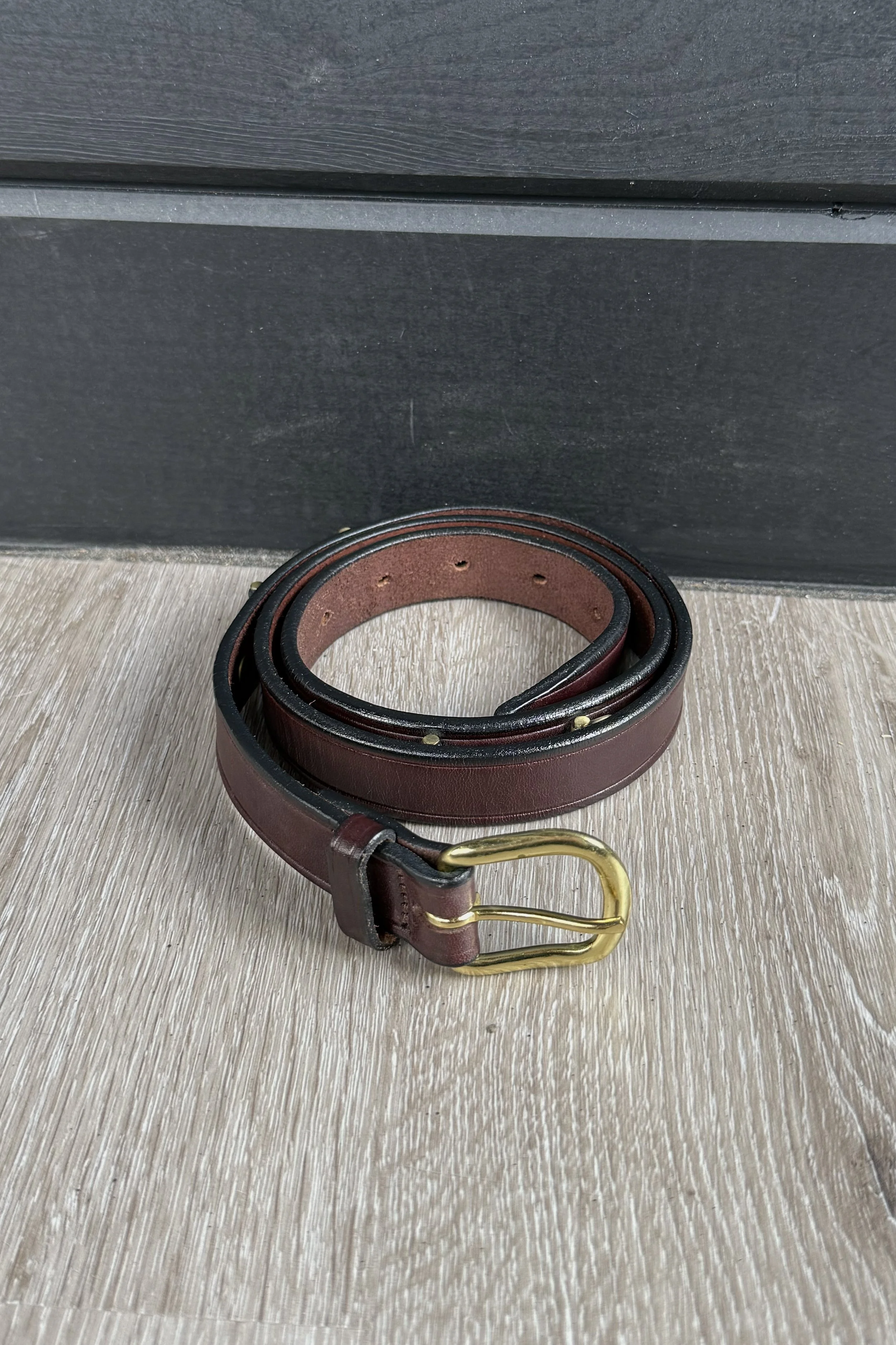 Tory Snaffle Bits Belt In Brown - 34"