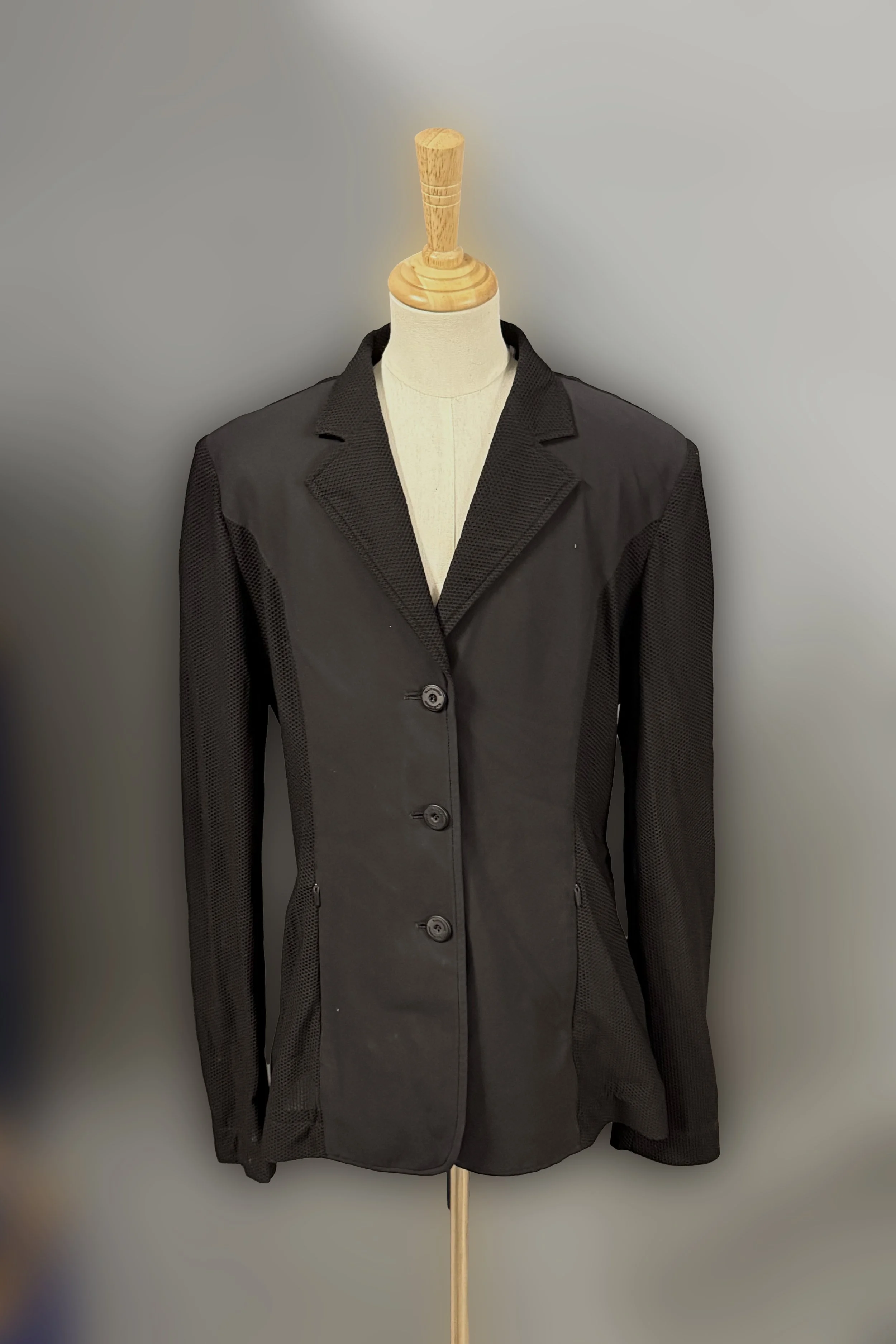 RJ Classics Harmony Show Coat In Black - 4 Regular