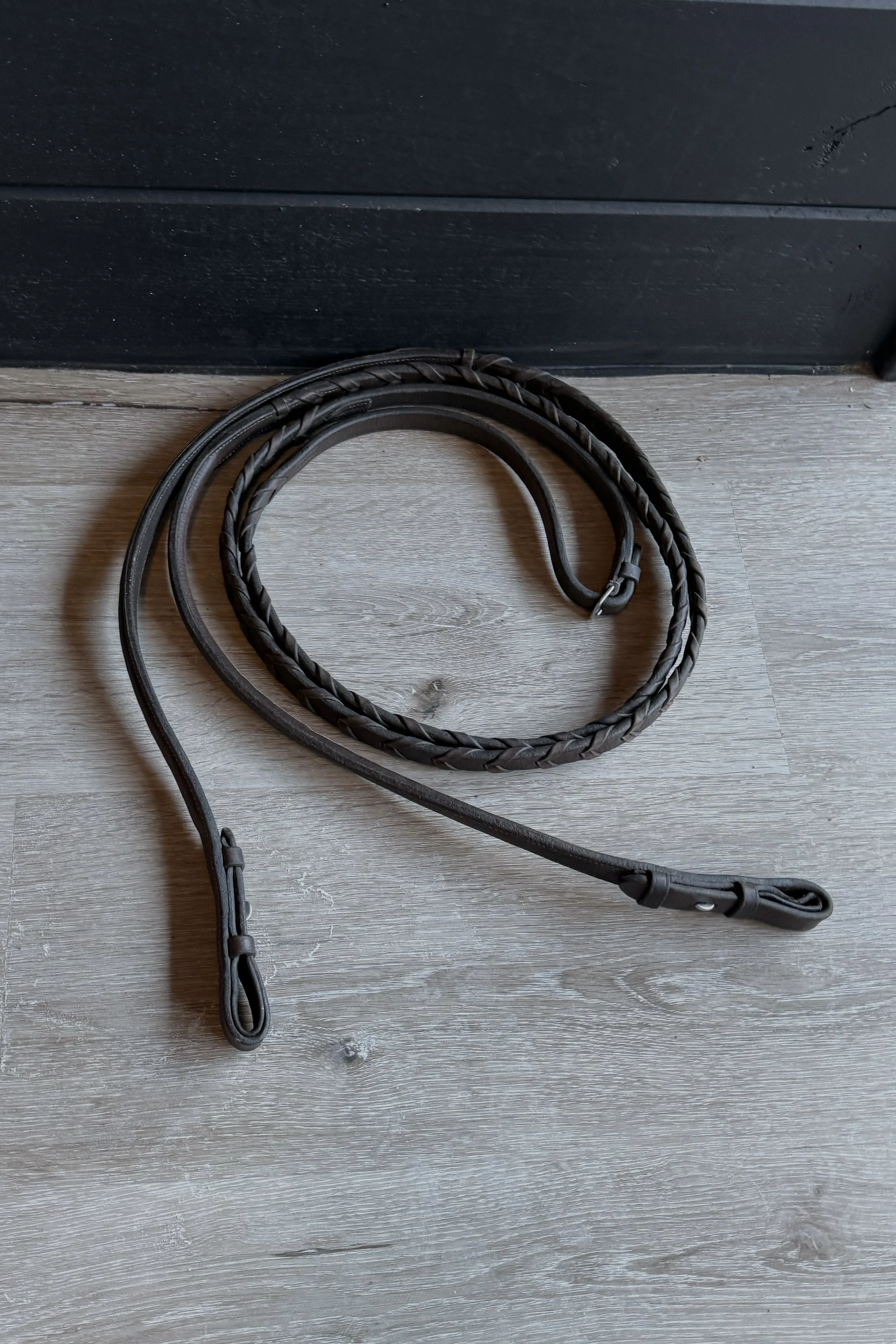Laced Reins In Brown - 57"