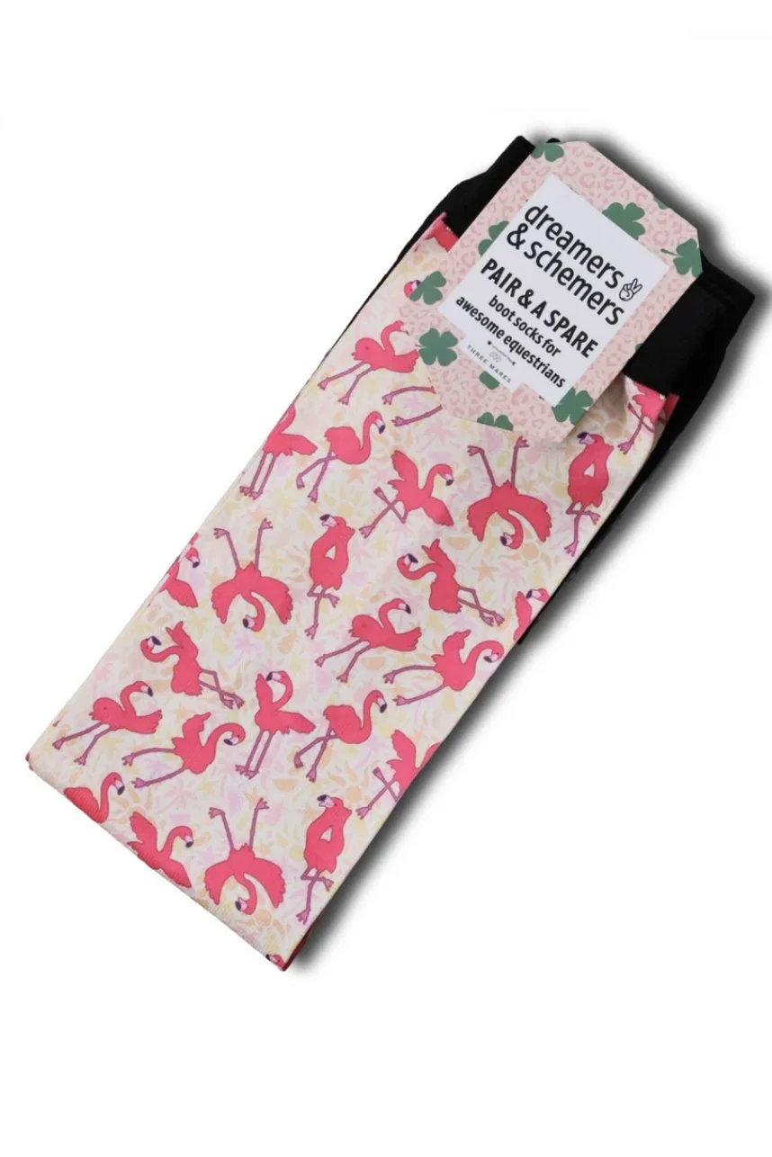 DREAMERS & SCHEMERS Flamingo Dance Pair & a Spare - Adult