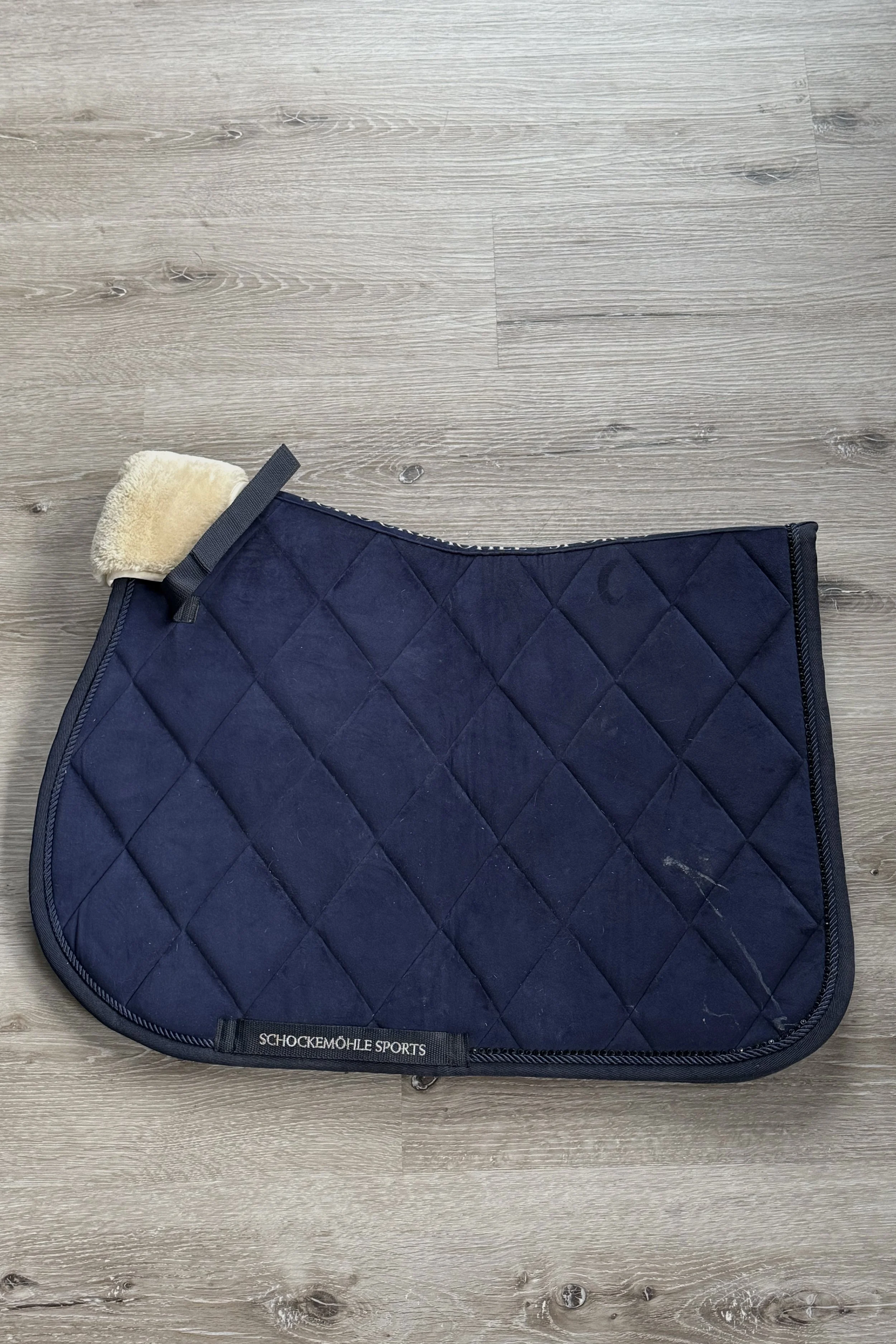 Schockemohle New Magic Saddle Pad In Deep Night - Full