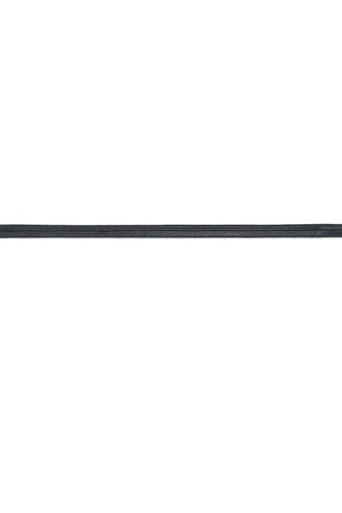 Trust Samorin 1/2" Rubber Reins In Black & Silver