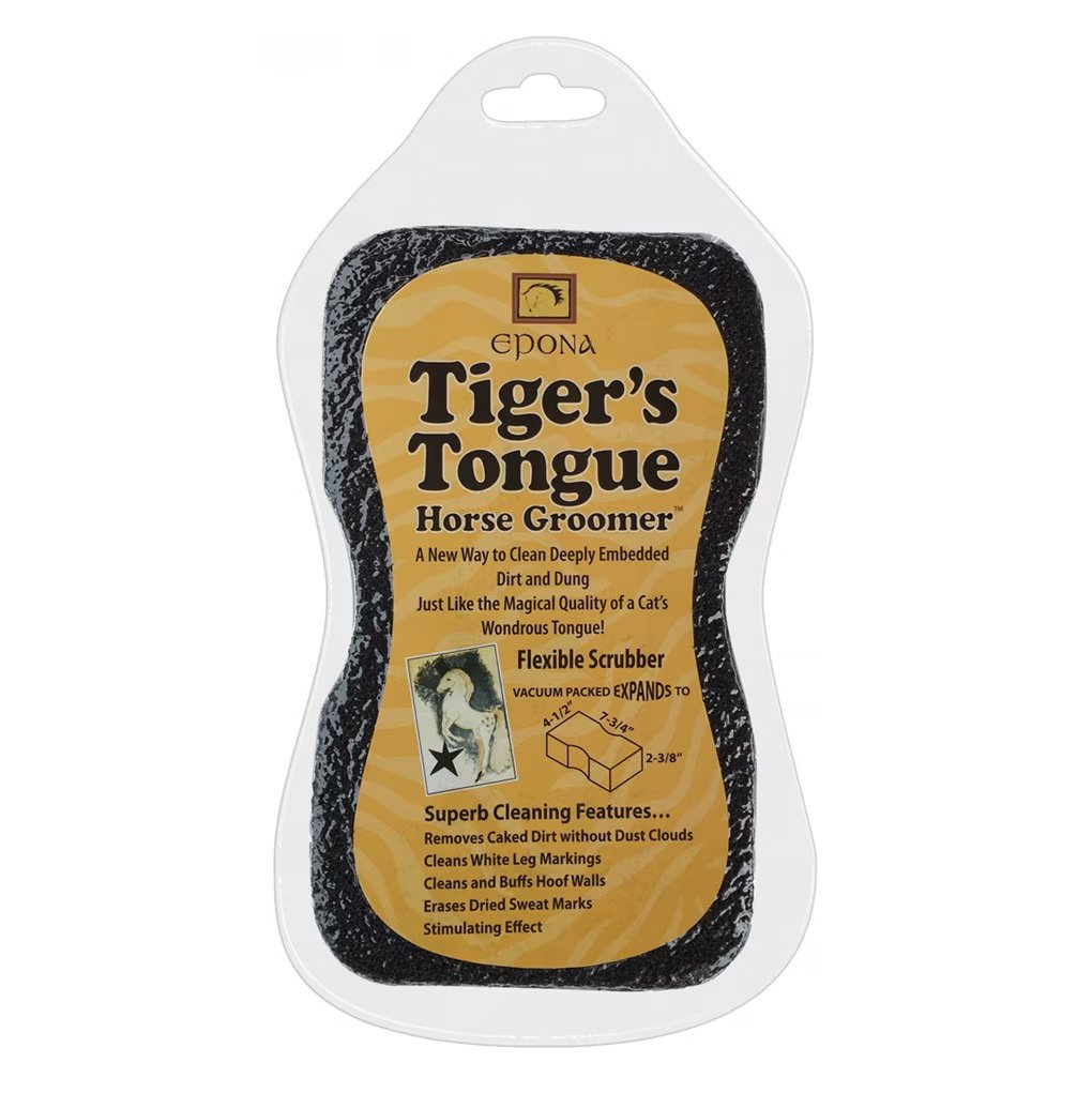 Epona Tiger's Tongue Sponge In Black