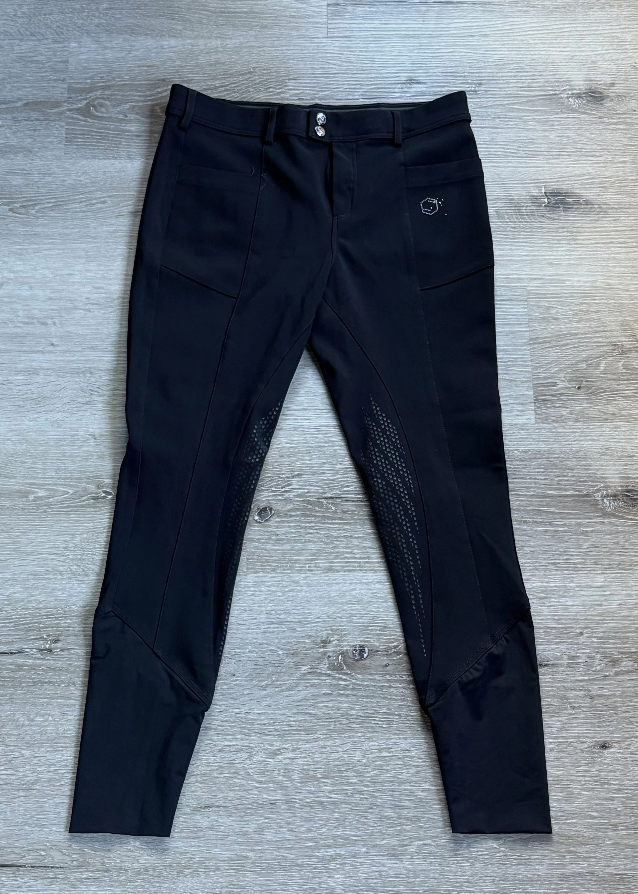 Samshield Knee Grip Breech In Black - US 28