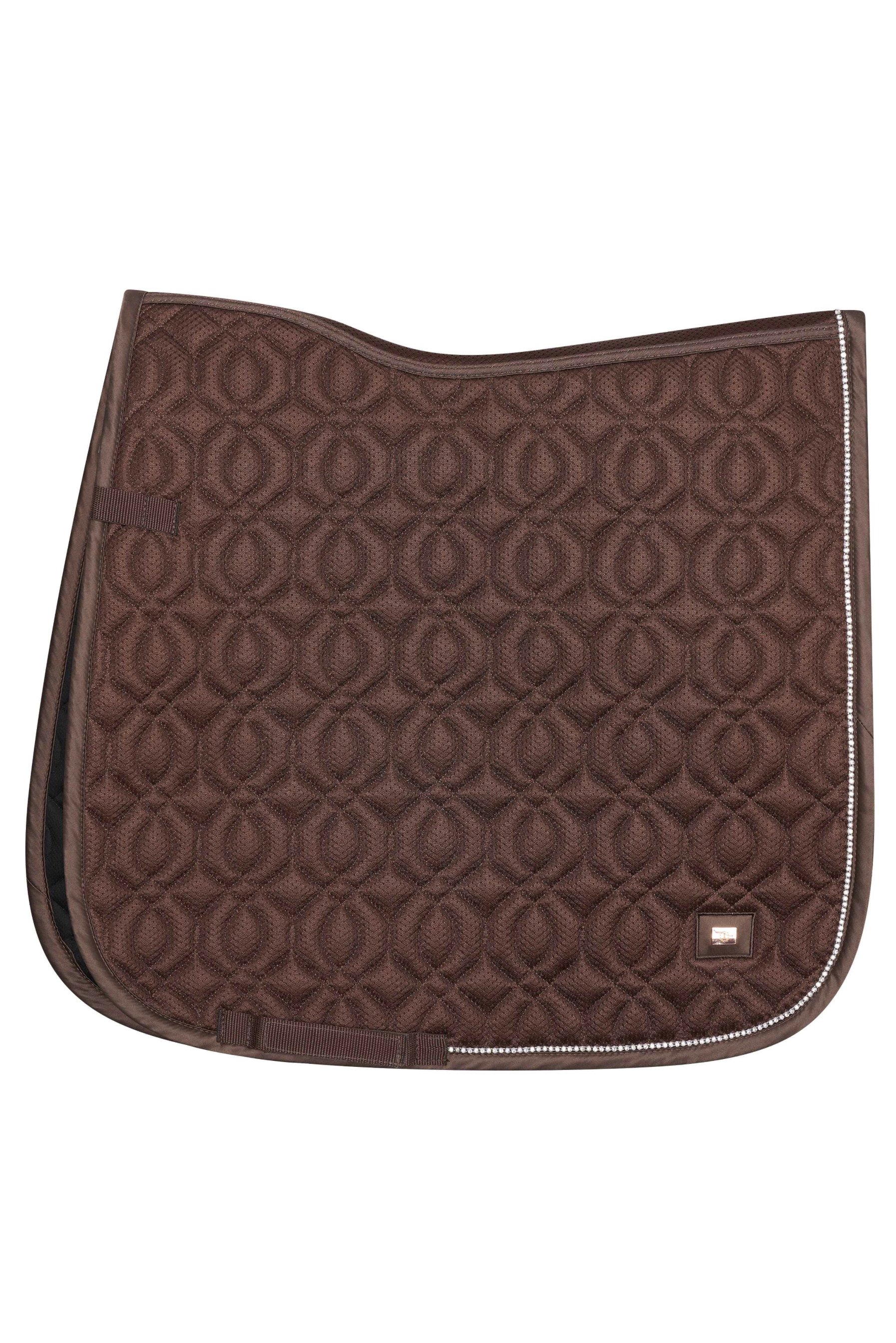 Imperial Riding Cloud Dance Dressage Saddle Pad In Brown - Full