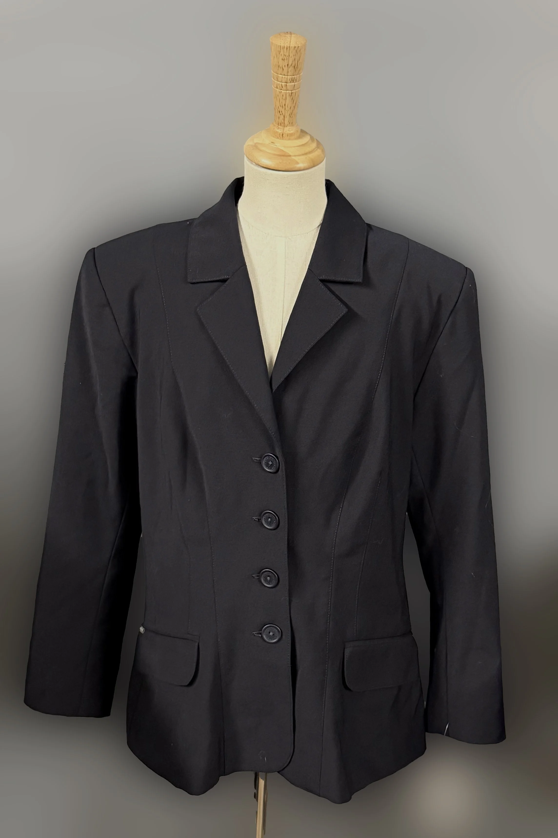 Grand Prix Madelyn Ladies Show Coat In Navy- 18R (US 12R)