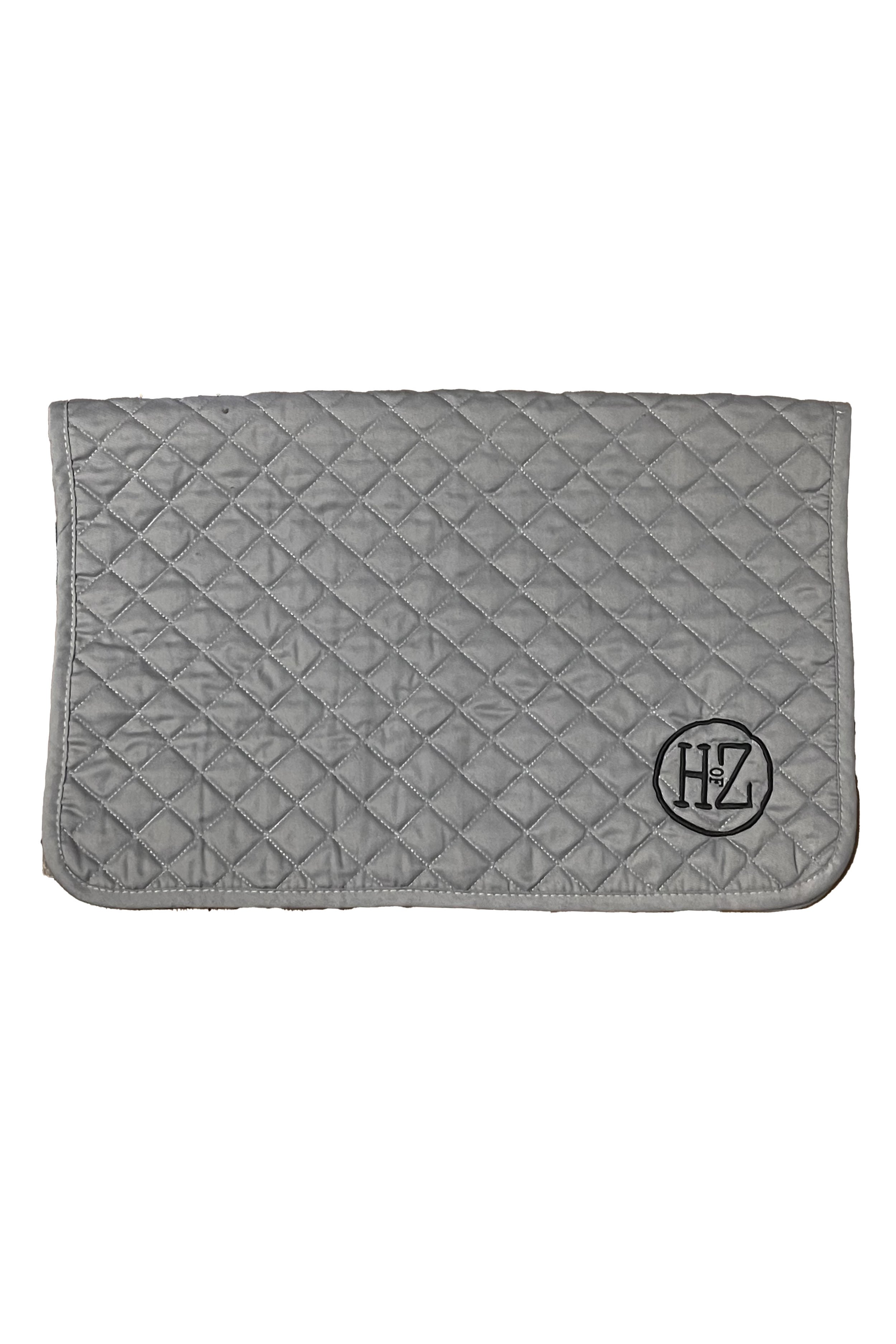 Herd of Zebras SmartPak Classic Diamond Baby Pad In Grey