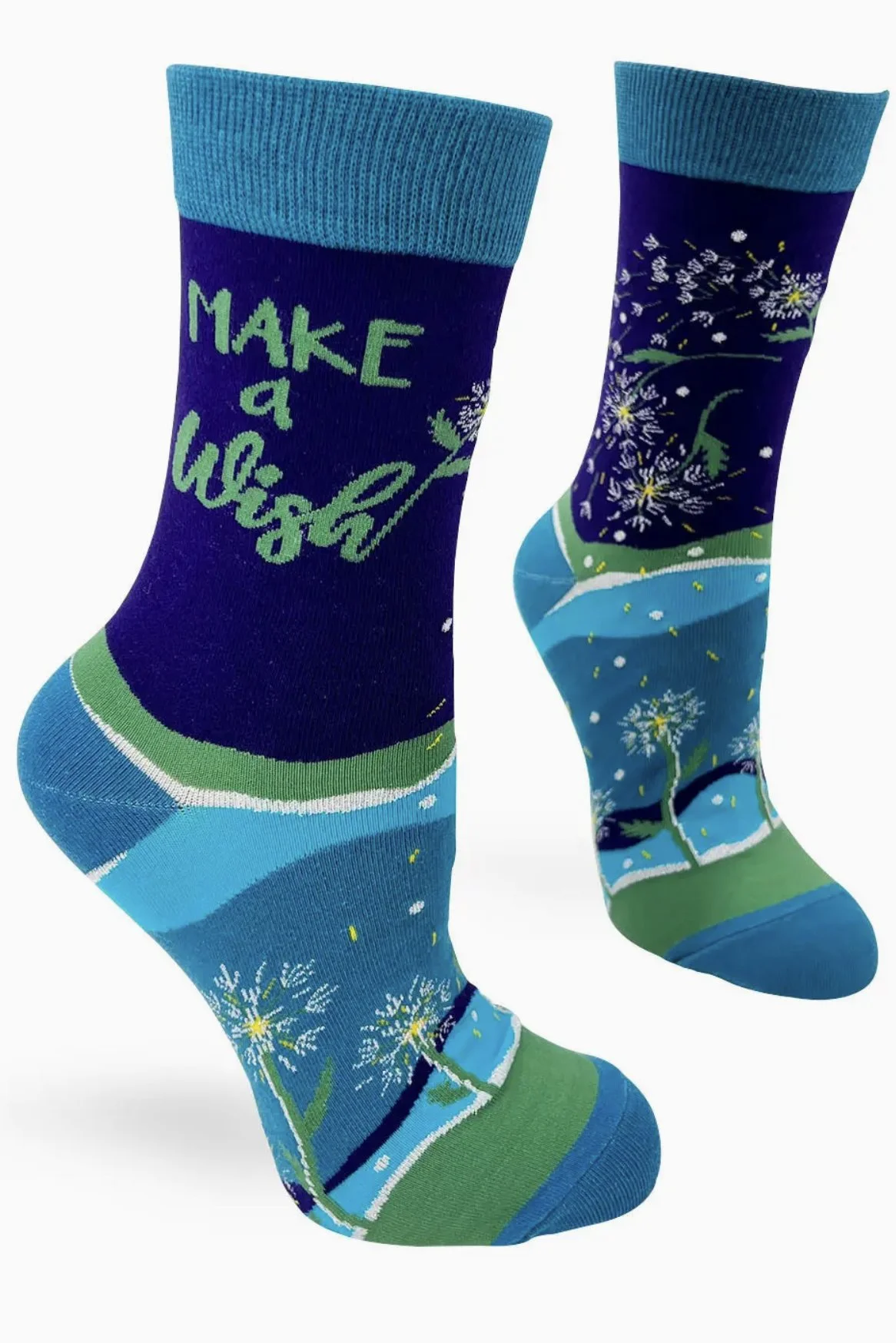 Fabdaz - Make A Wish Ladies' Crew Socks