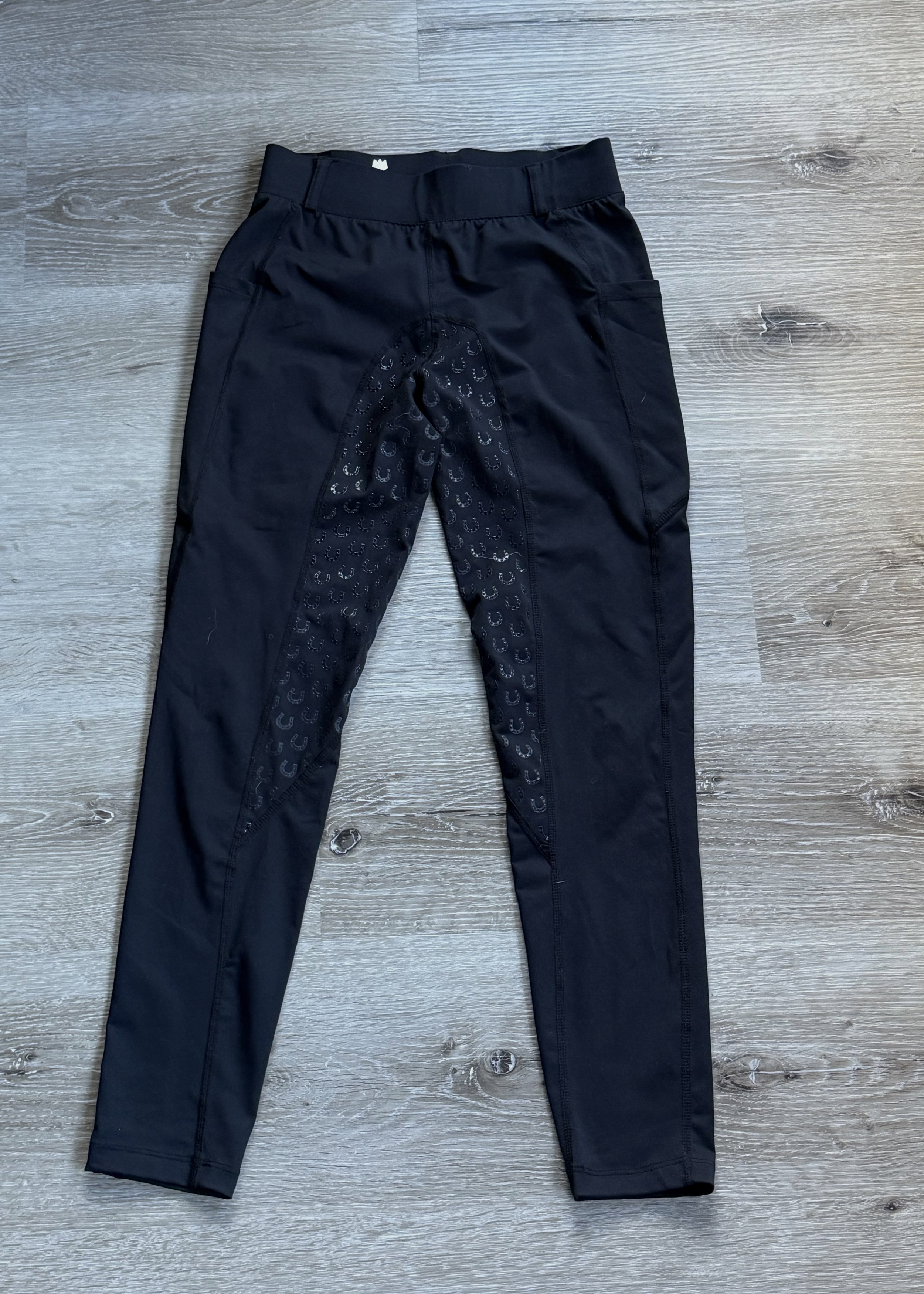 FitT4 Sports Full Seat Tights In Black - Small