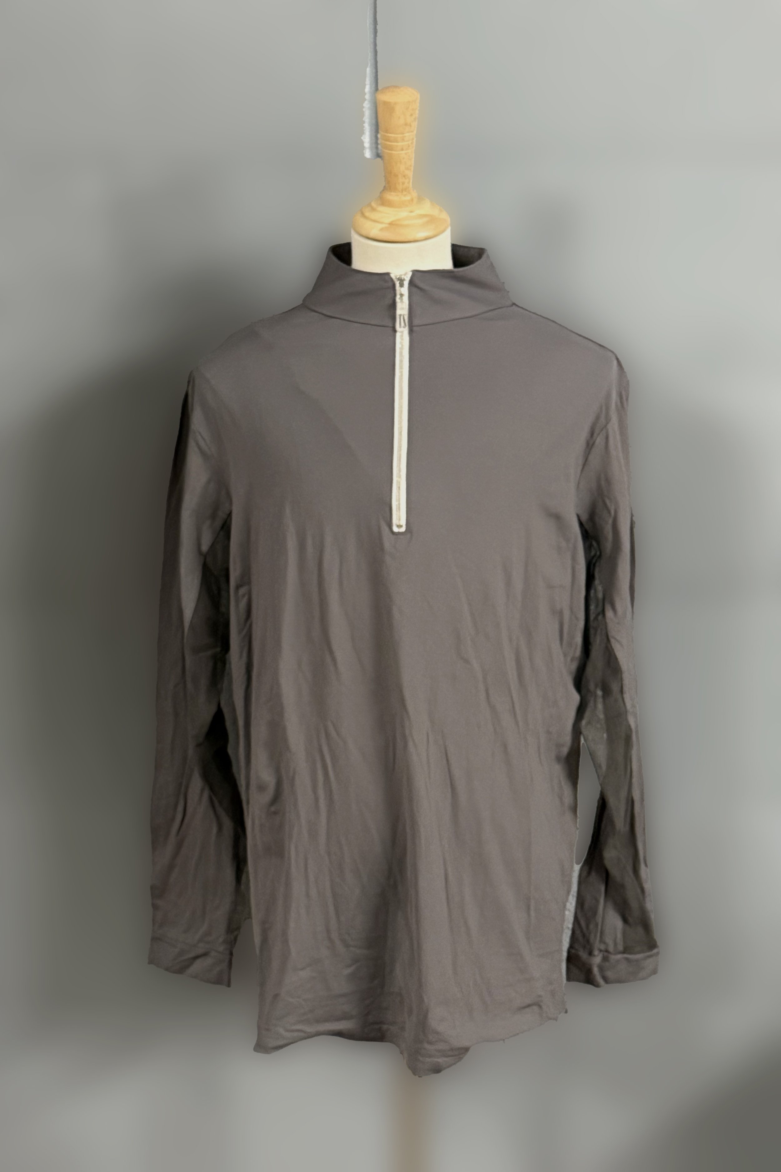 Tailored Sportsman Ice Fil 1/4 Zip Long Sleeve In Grey - Large