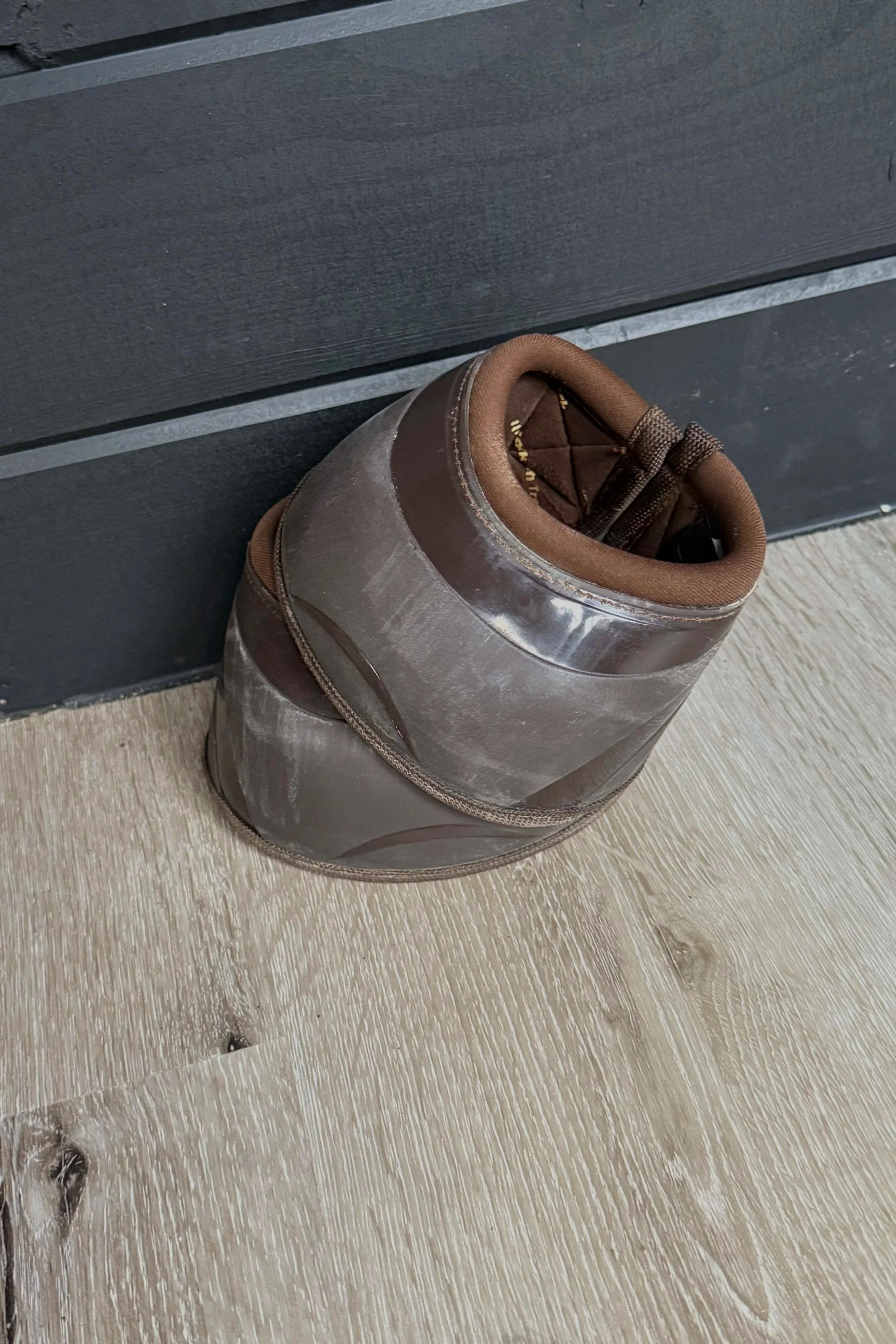 Back On Track Ceramic Performance Bell Boots In Brown - XL