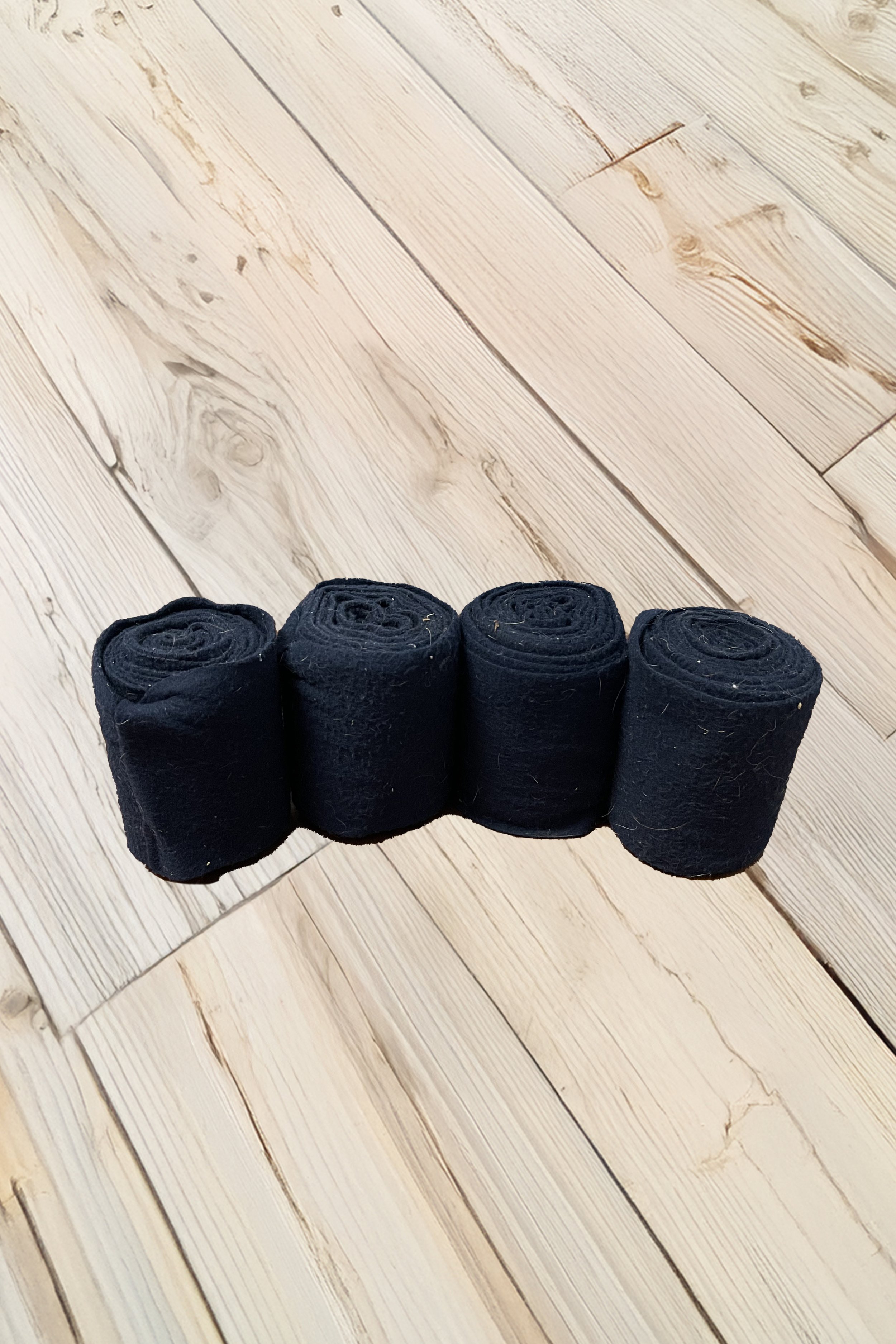 Set Of 4 Polo Wraps In Navy
