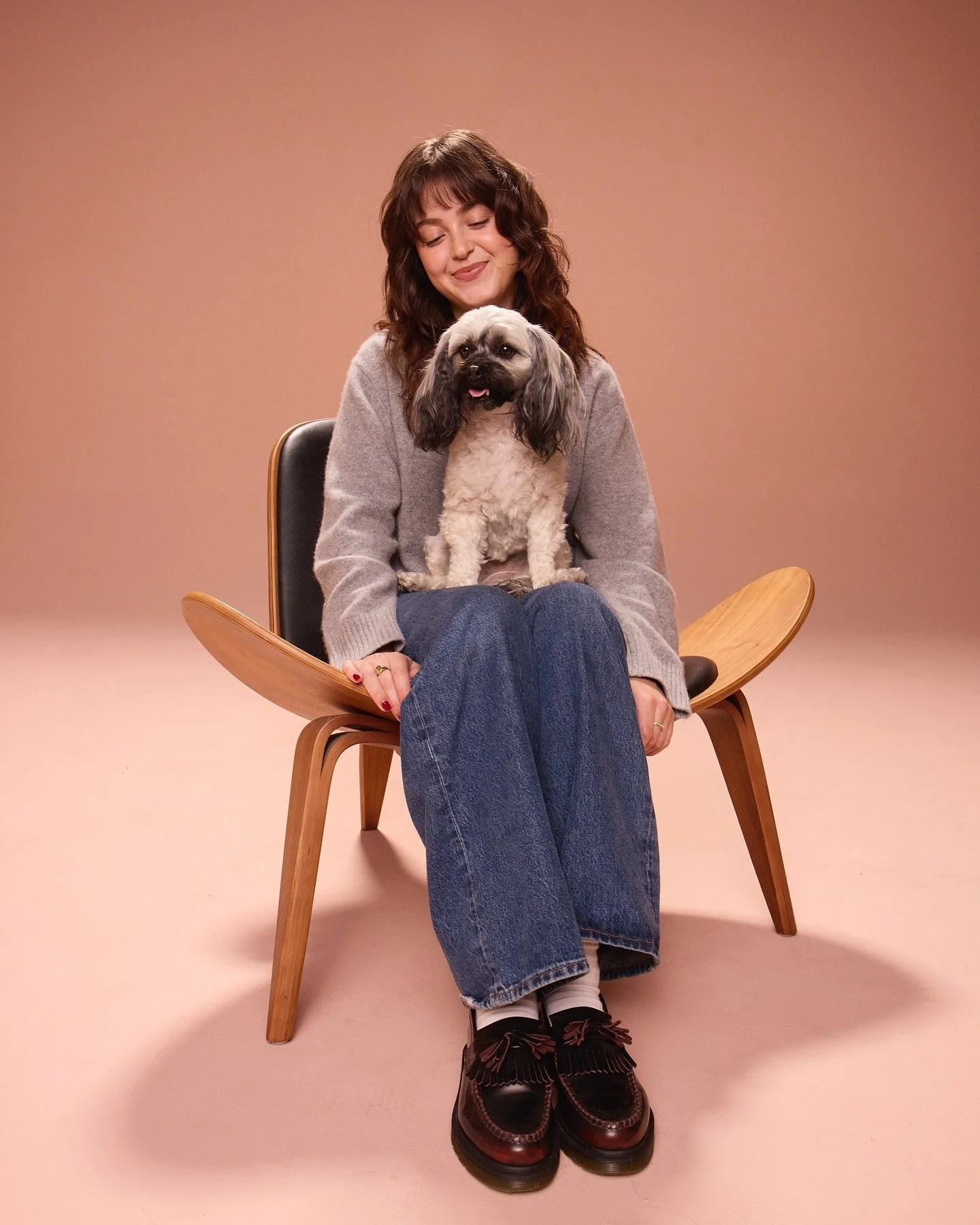 She gets her hair from me