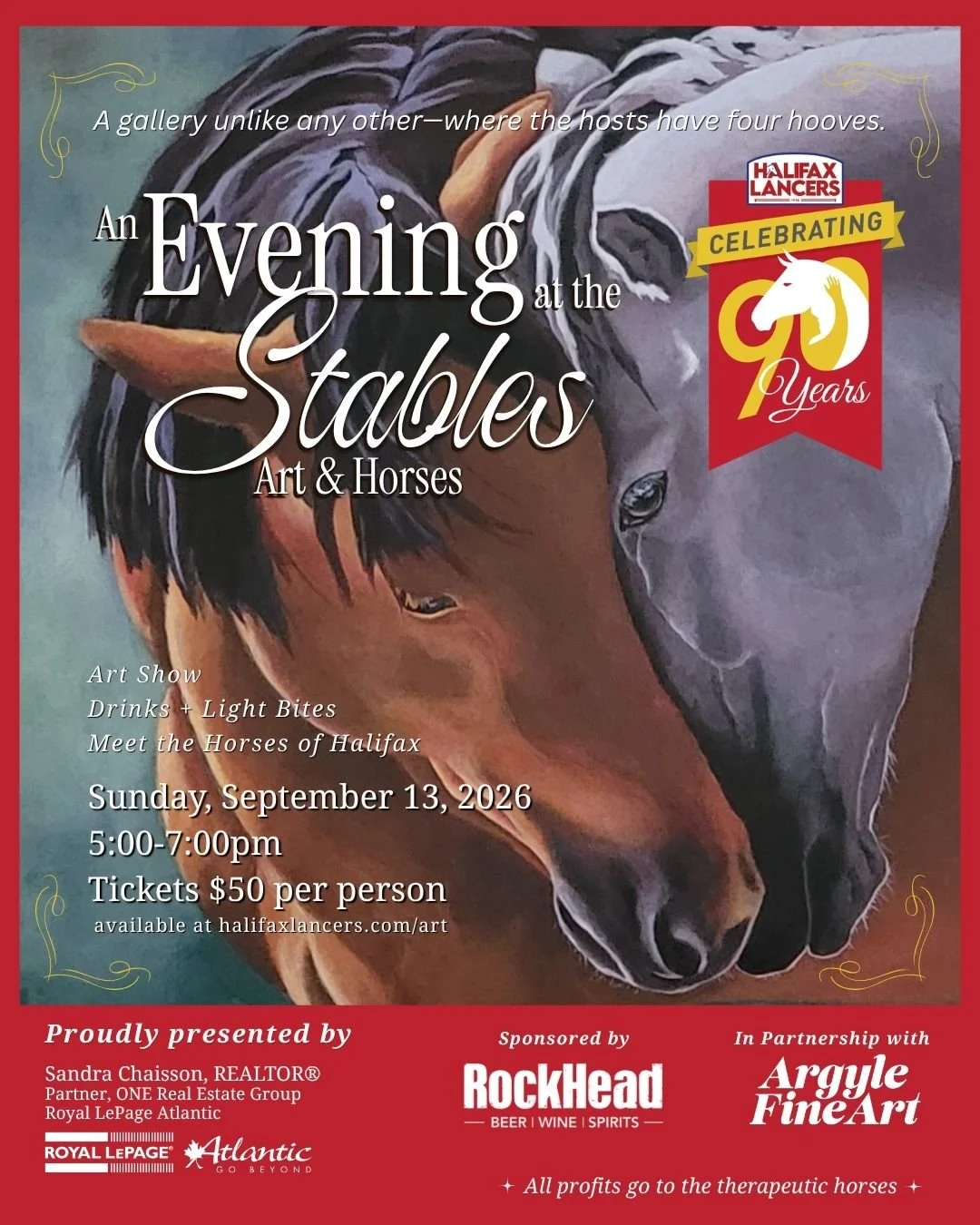 Sunday September 13th 5:00-7:00pm | Tickets Available at Halifaxlancers.com
