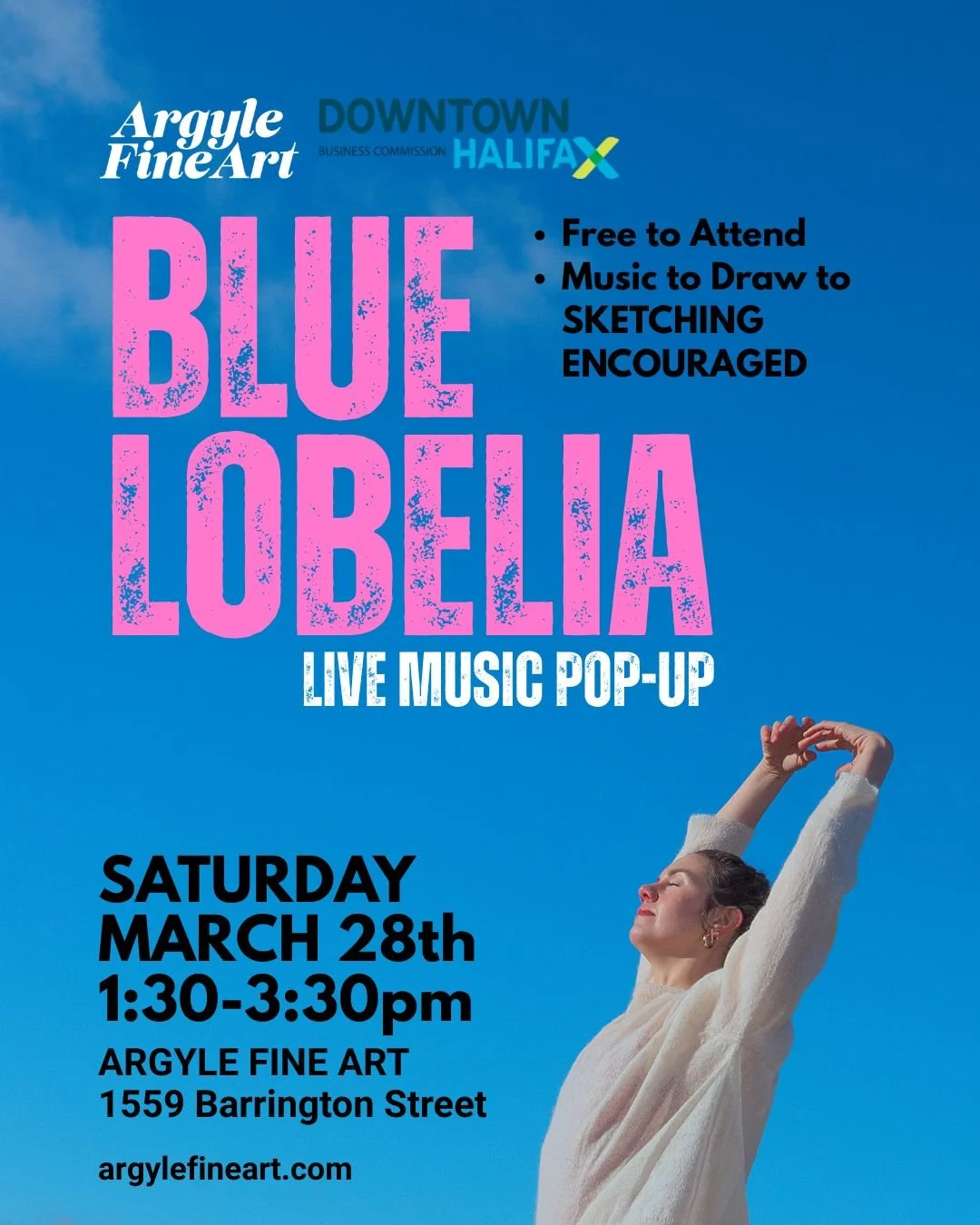 SATURDAY MARCH 28th 1:30-3:30