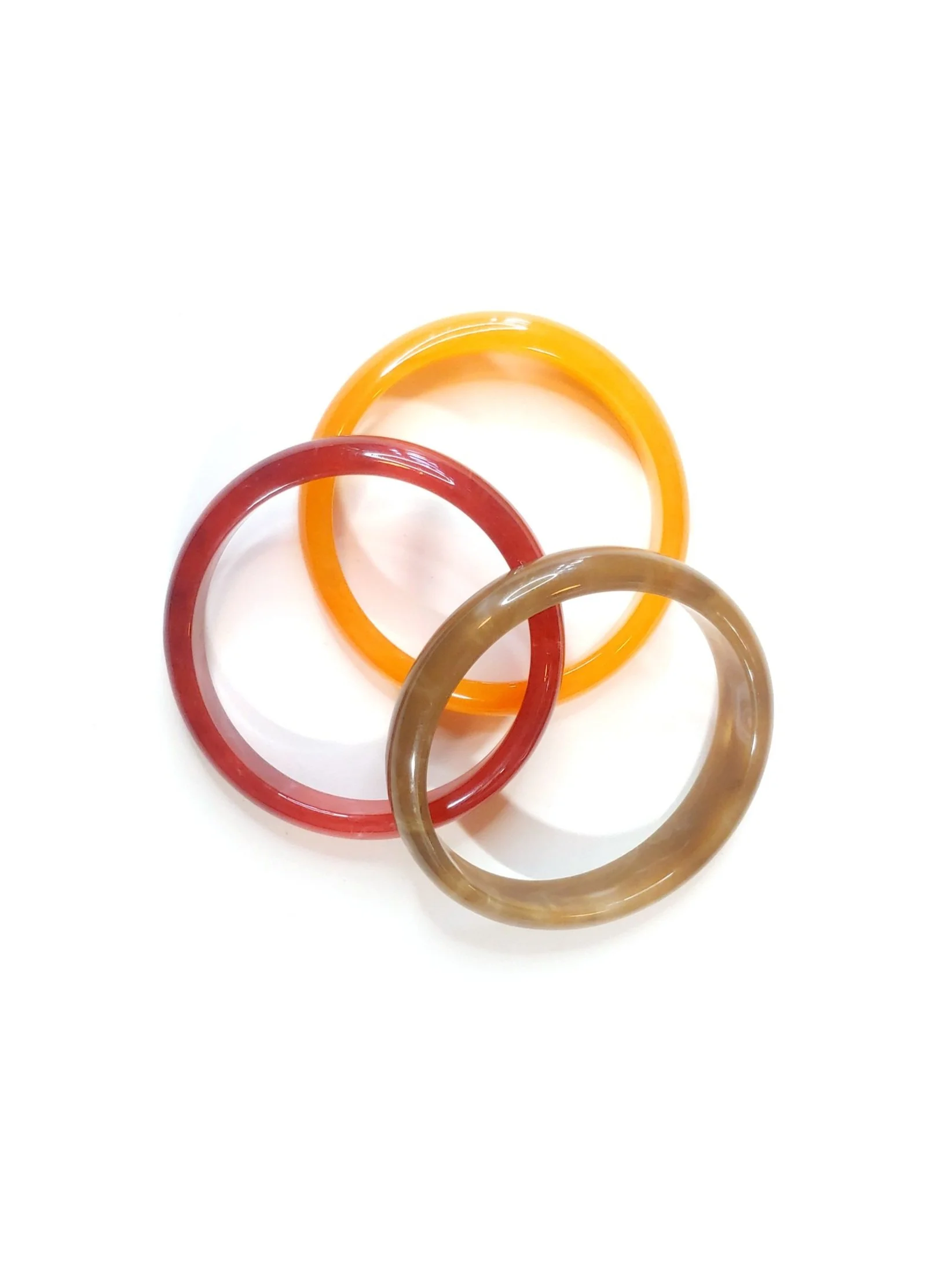 70s Earth Bangle Stack