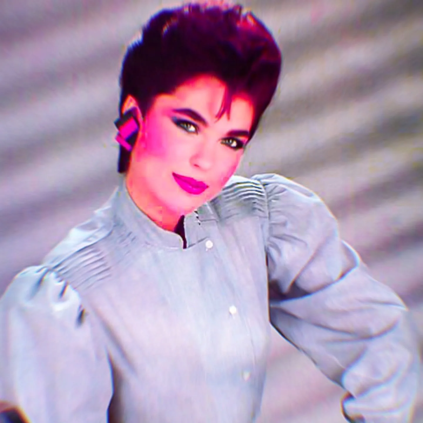 New wave x Puritan is a style crossover I'd never thought about until I stumbled upon this image. I hope there are neon tights and lingerie under that!
#kokonaughty #iamkokonaughty #80sstyle #80sfashion #retrostyle #80snewwave