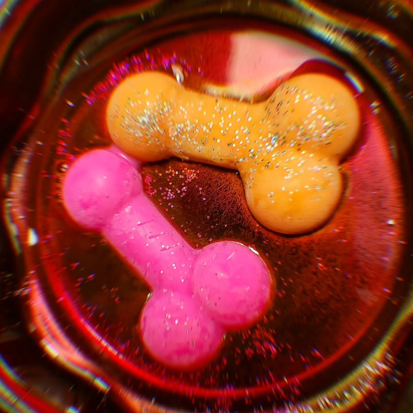 There a ball busters and....c*ck melters? Sure, why not! Workdays here at KokoNaughty are now a fully immersive experience. The clothes ✔️ The music ✔️ and now...the olfactory bit. It's loud and fruity in here! (P.S. these smell *exactly* like old sc