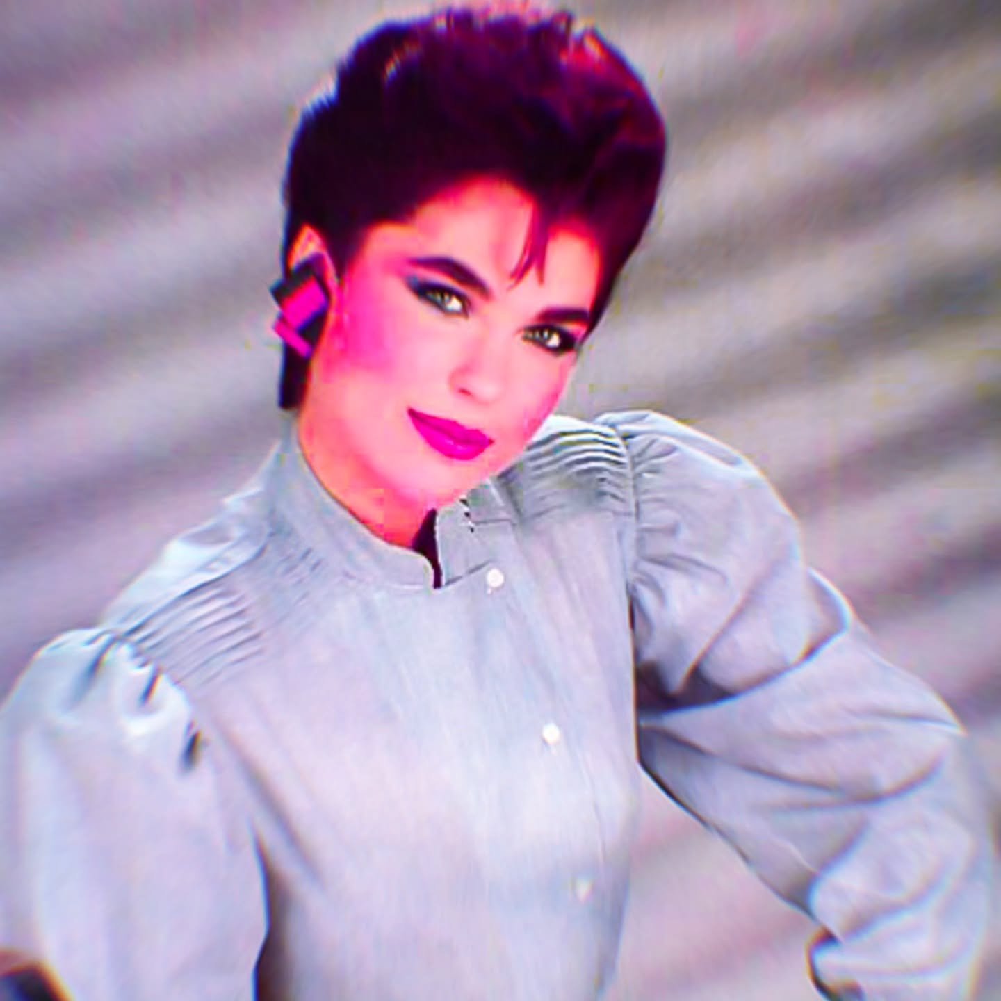 New wave x Puritan is a style crossover I'd never thought about until I stumbled upon this image. I hope there are neon tights and lingerie under that!

#kokonaughty #iamkokonaughty #80sstyle #80sfashion #retrostyle #80snewwave