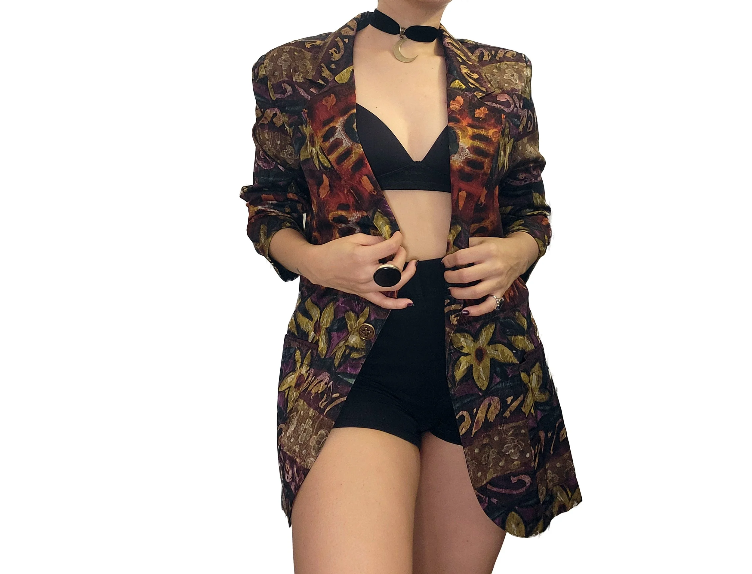 In a '90s Mood Floral Jacket