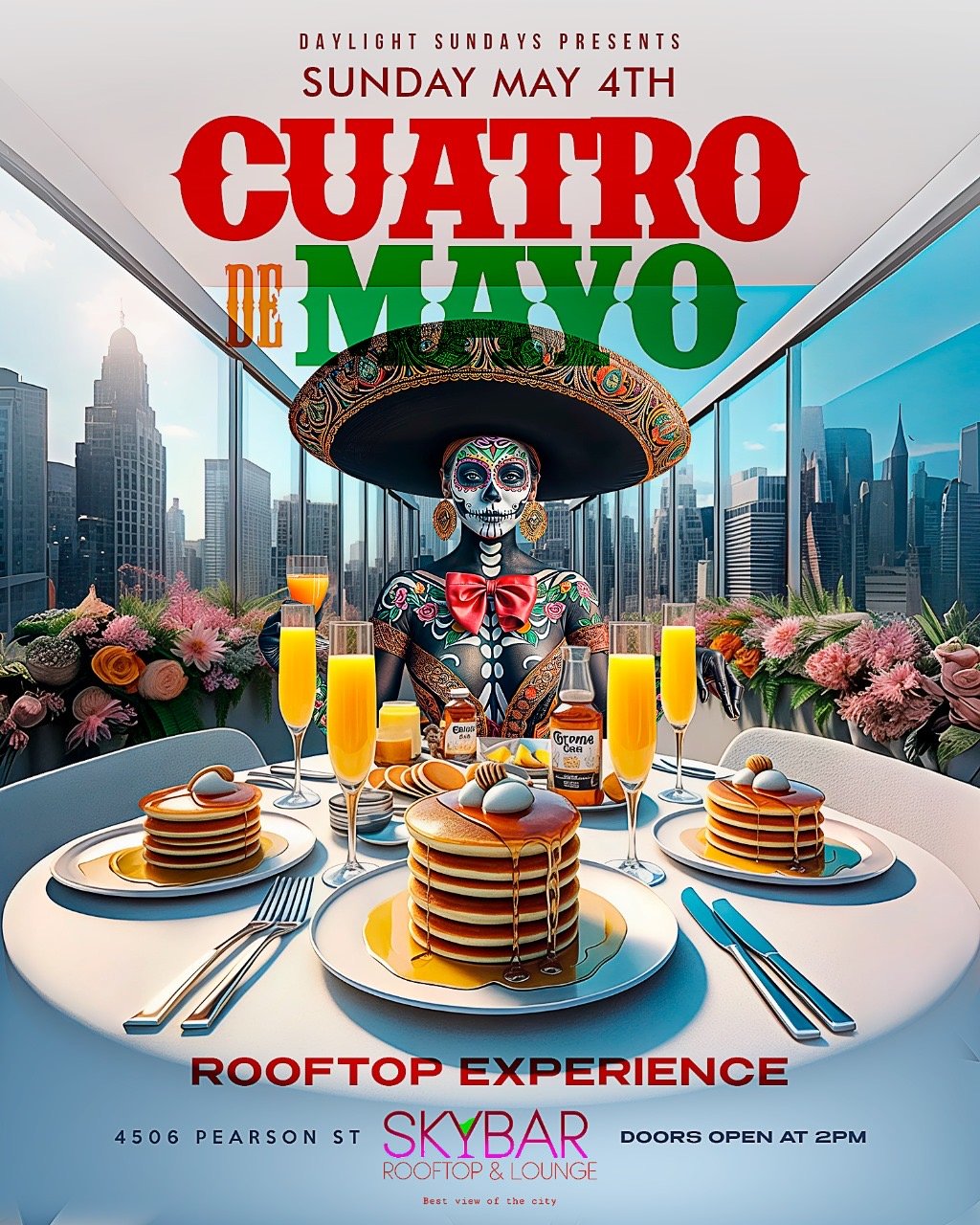 Quatro De Mayo Rooftop Party