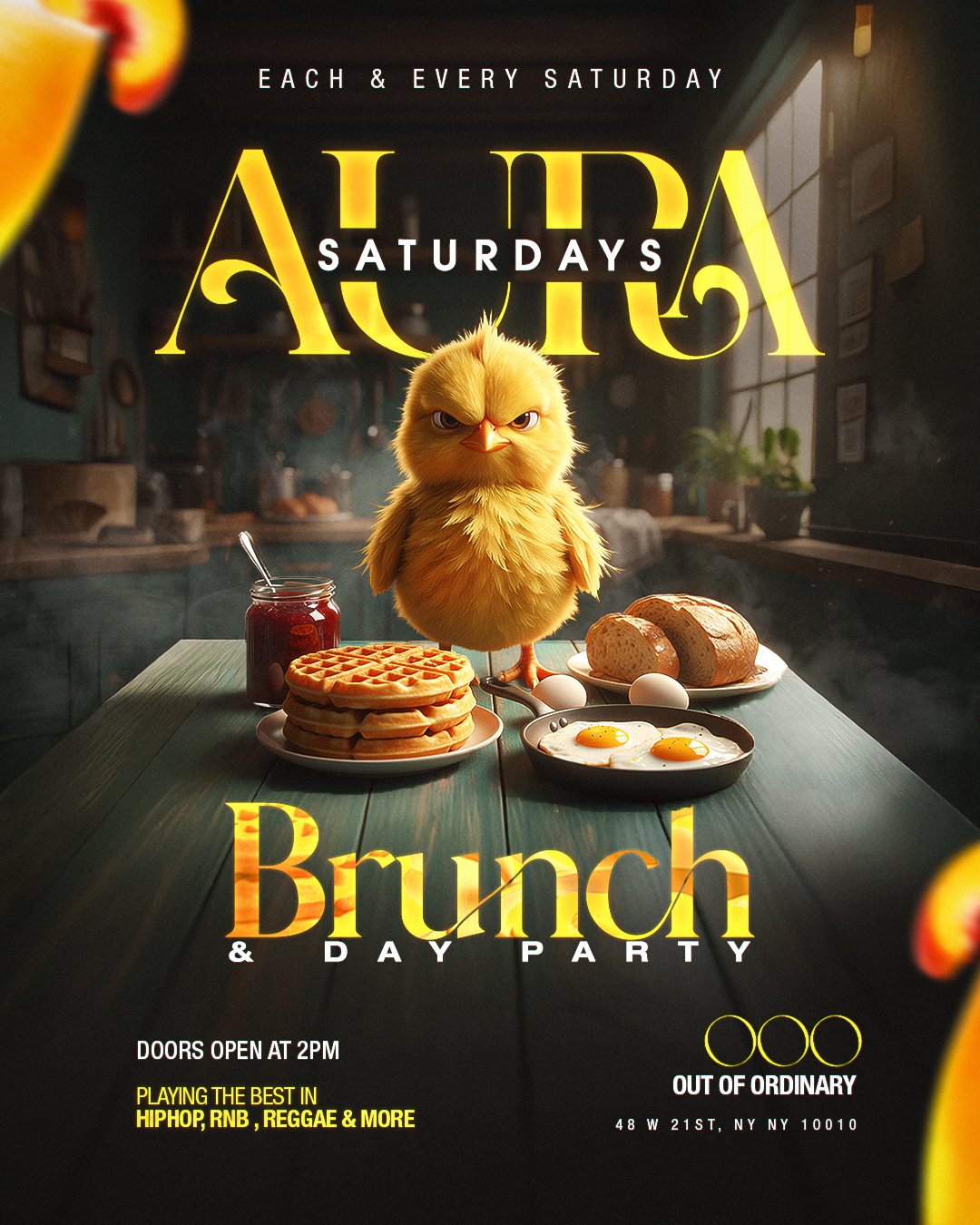 AURA SATURDAYS  BRUNCH PARTY
