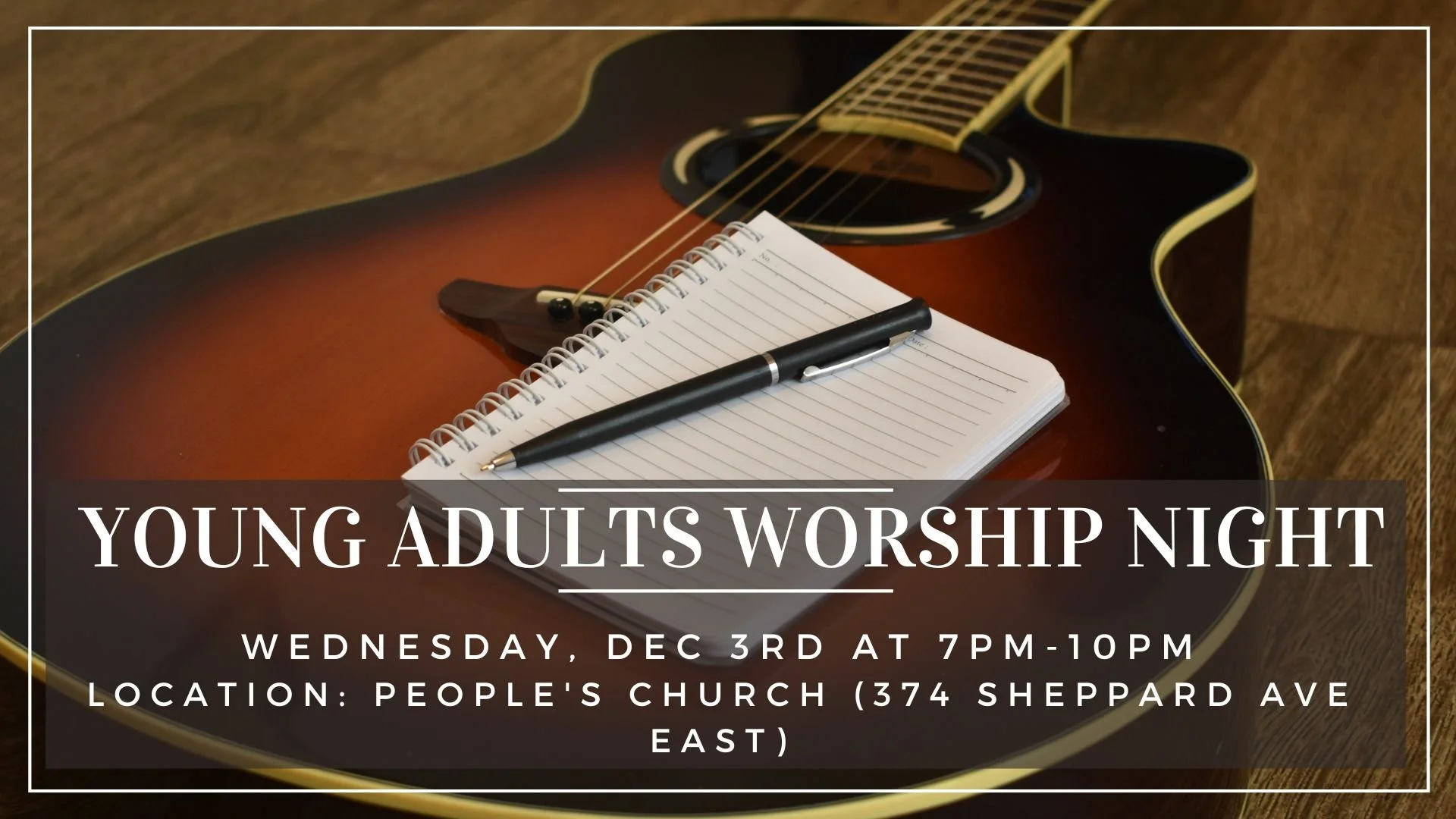 Young Adults Worship Night 