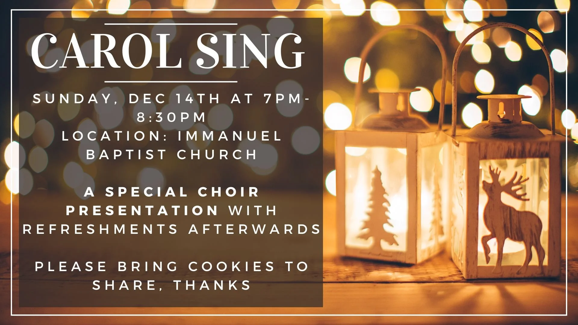 Carol Sing