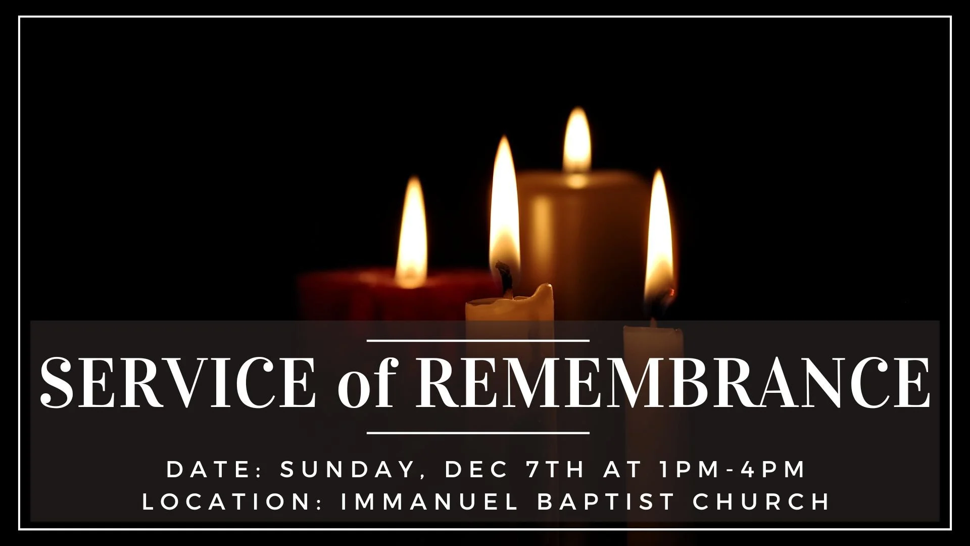 Service of Remembrance