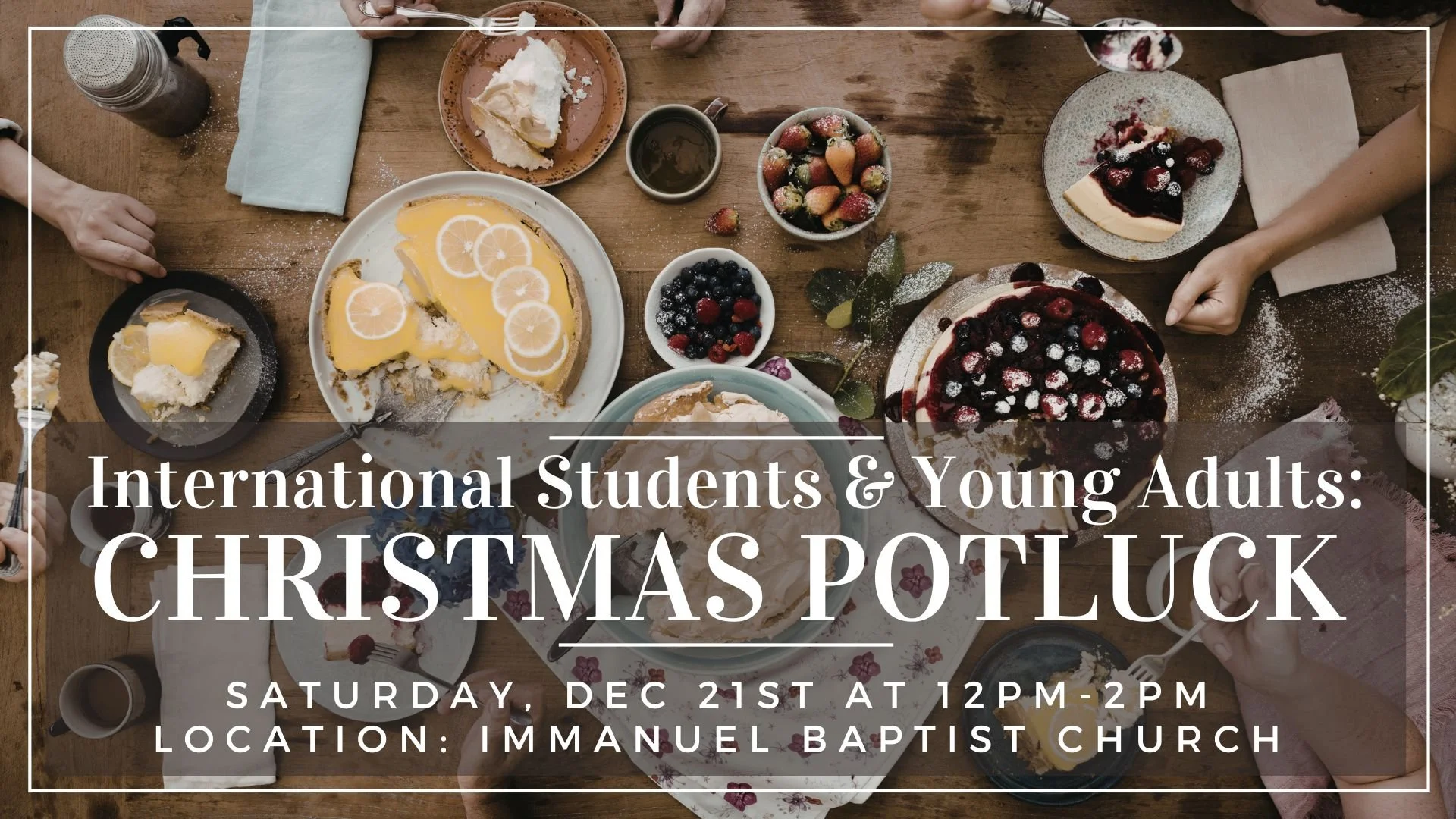 International College &amp; Career Christmas Potluck 