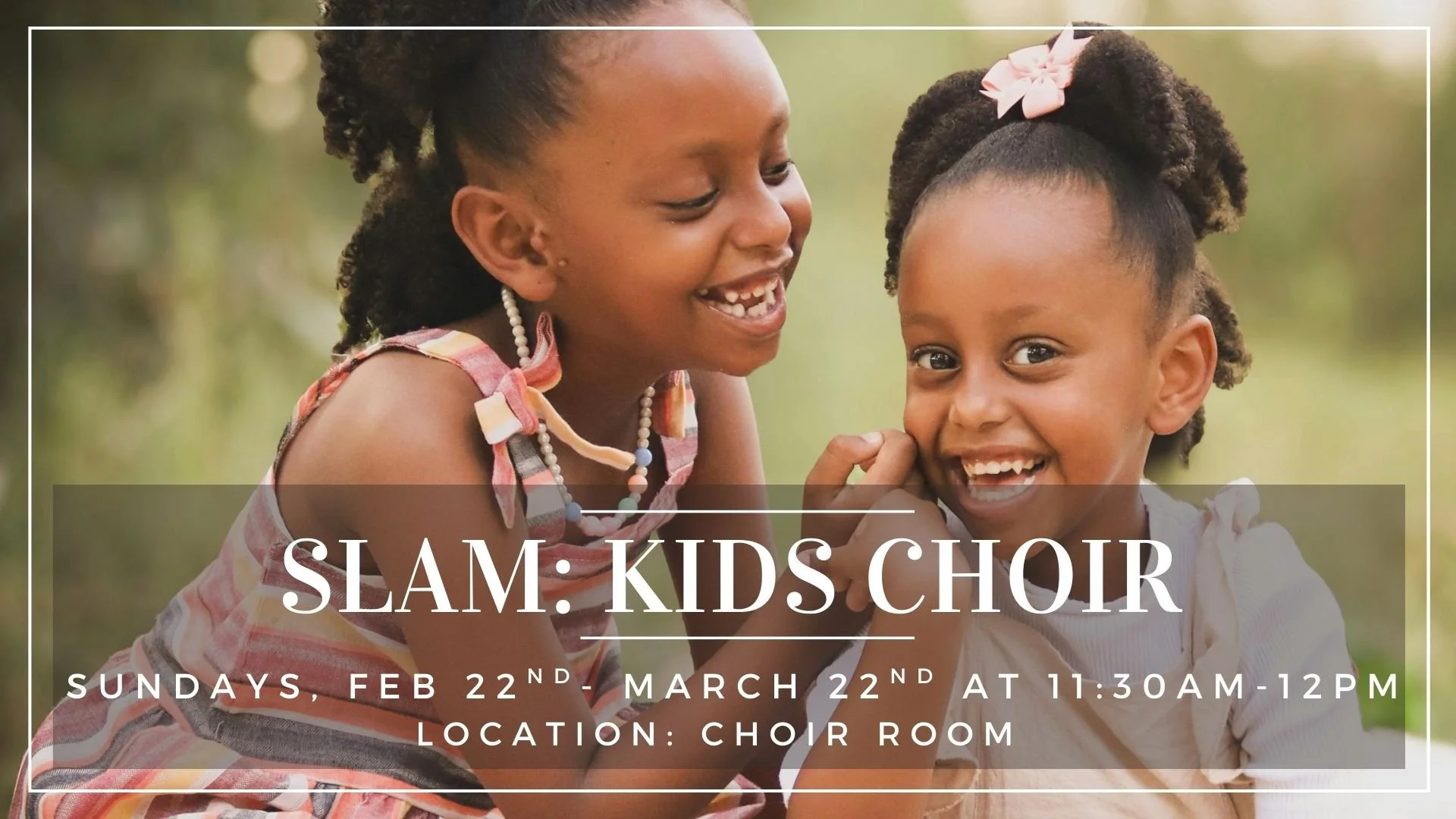 SLAM: Kids Choir