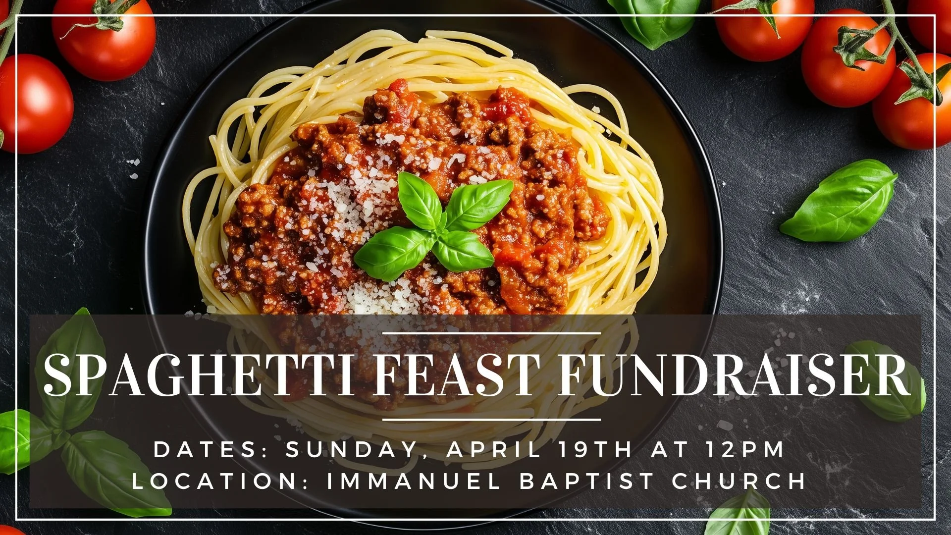 Spaghetti Feast Fundraiser
