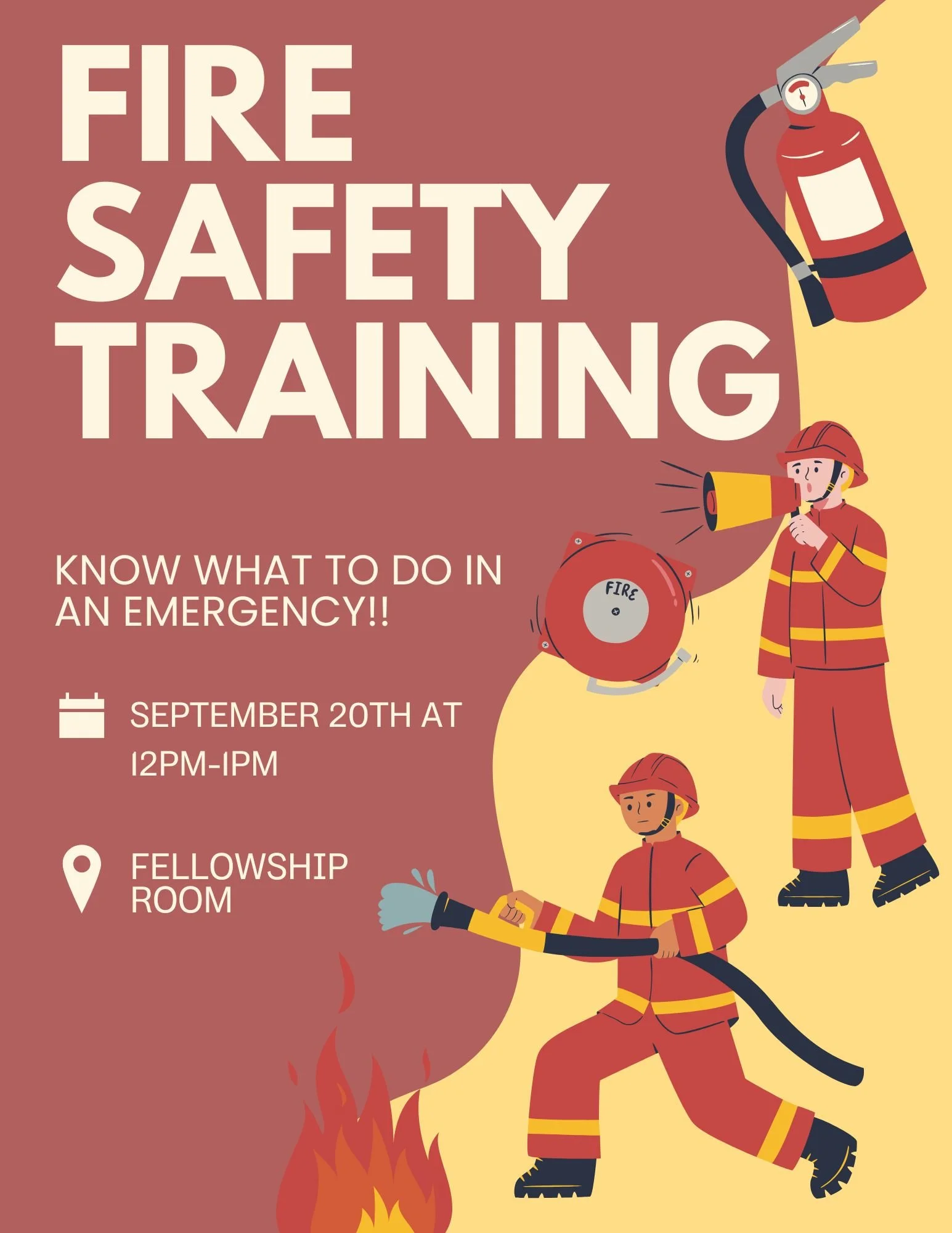 Red and Yellow Illustrative Fire Emergency Poster.jpg
