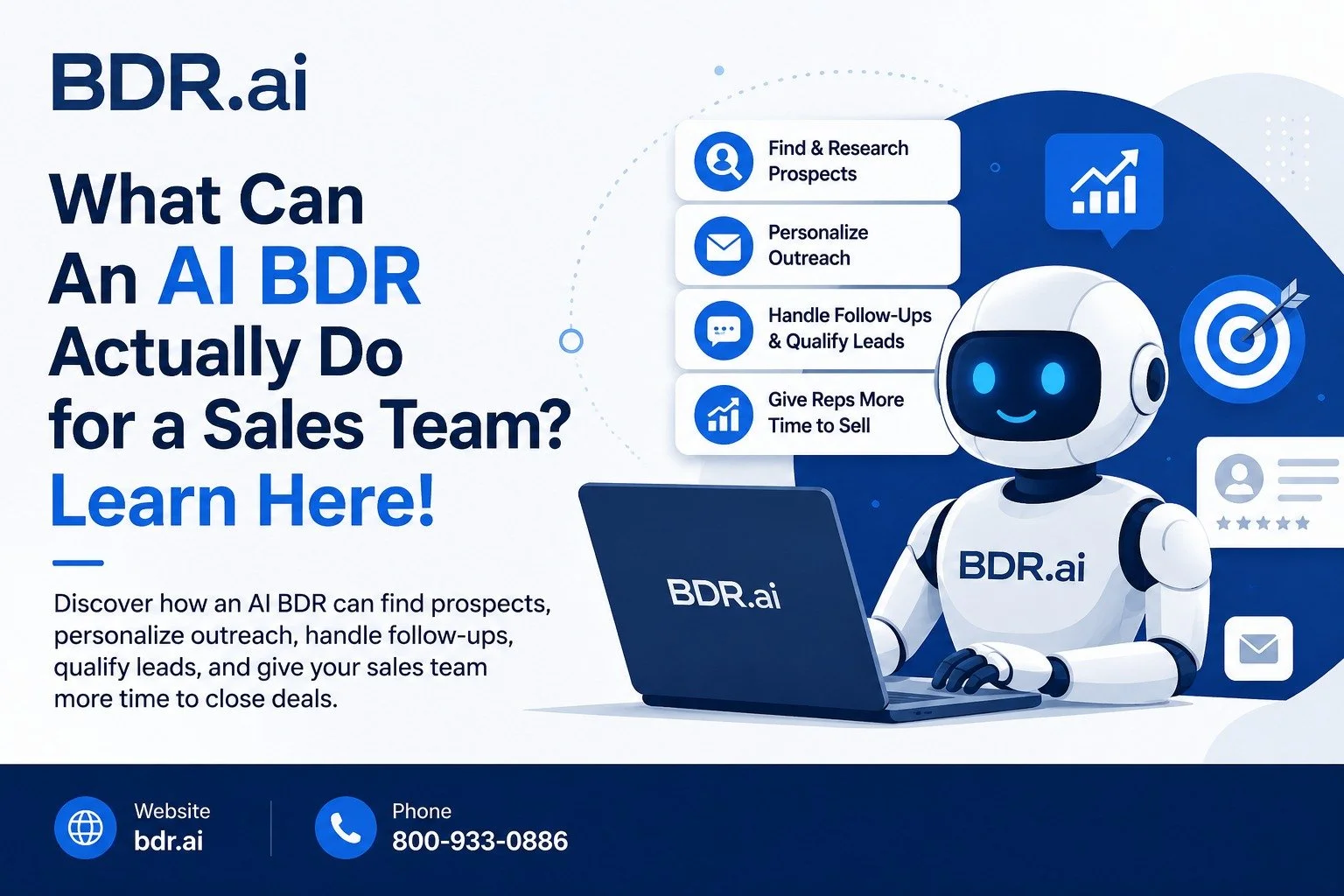 What Can An AI BDR Actually Do for a Sales Team? Learn Here!