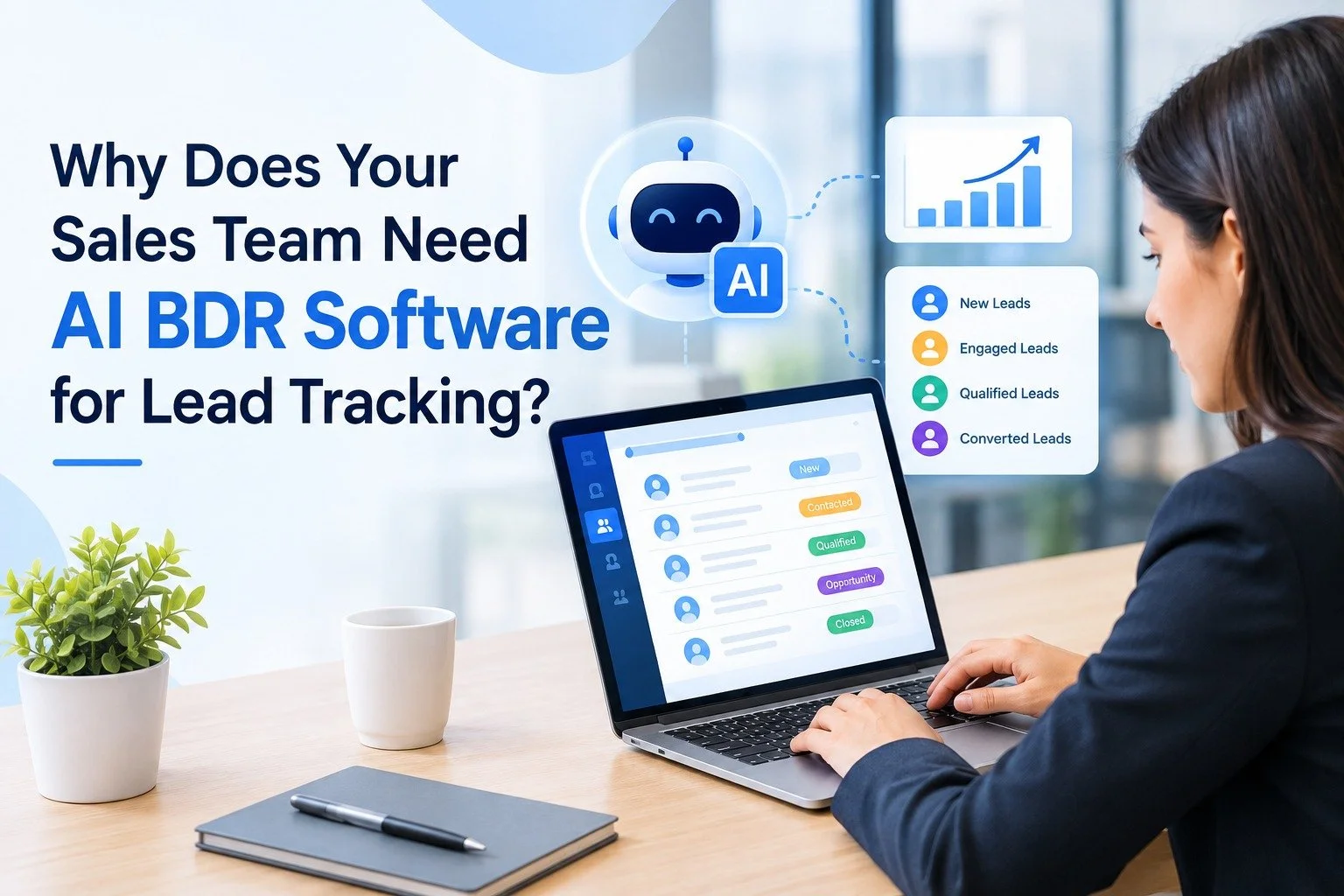 Why Does Your Sales Team Need AI BDR Software for Lead Tracking?