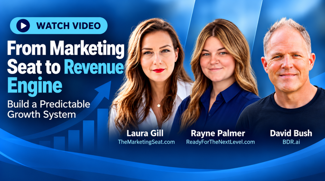 From Marketing Seat to Revenue Engine: Build a Predictable Growth System