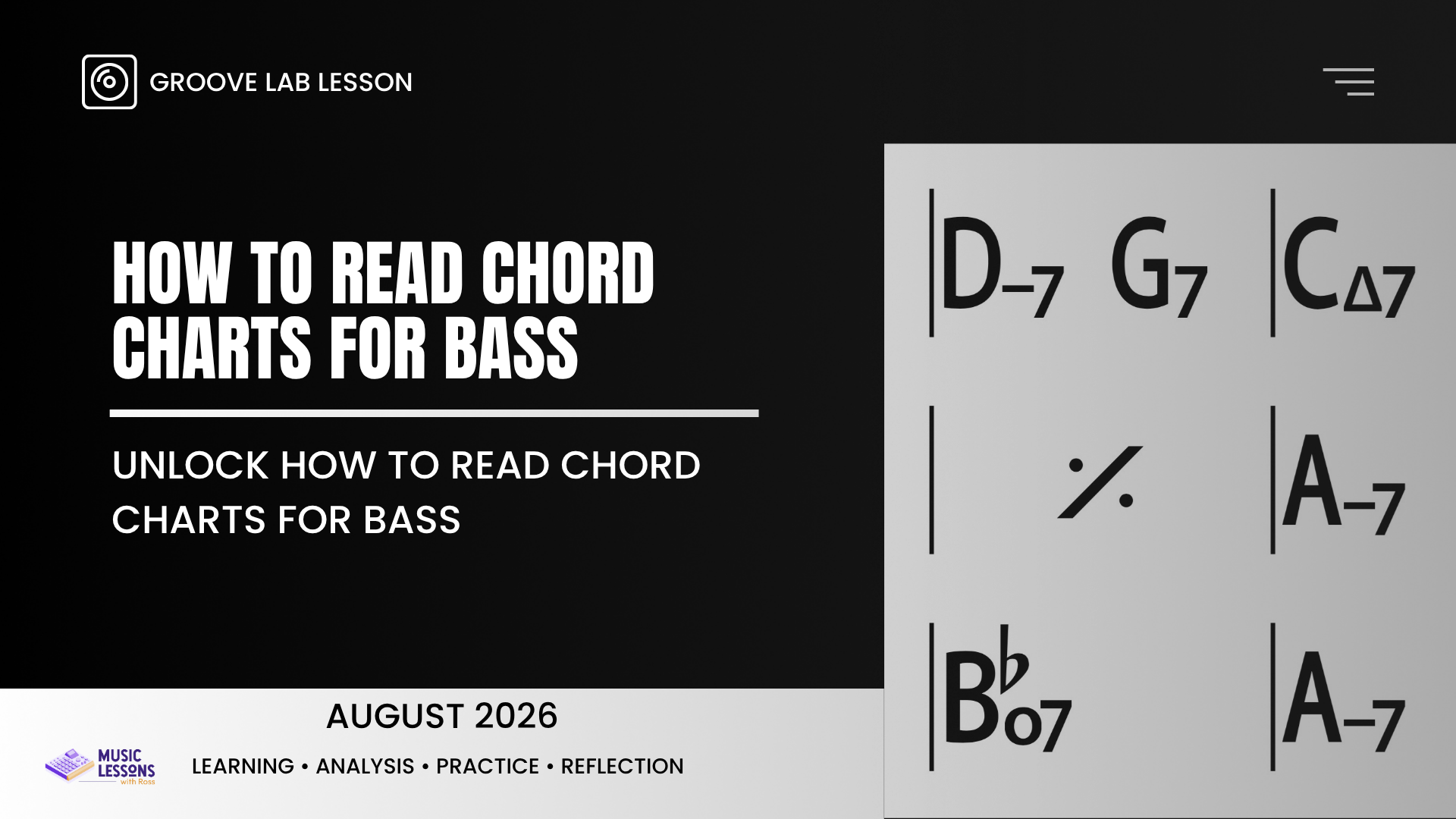 How To Read Chord Charts For Bass