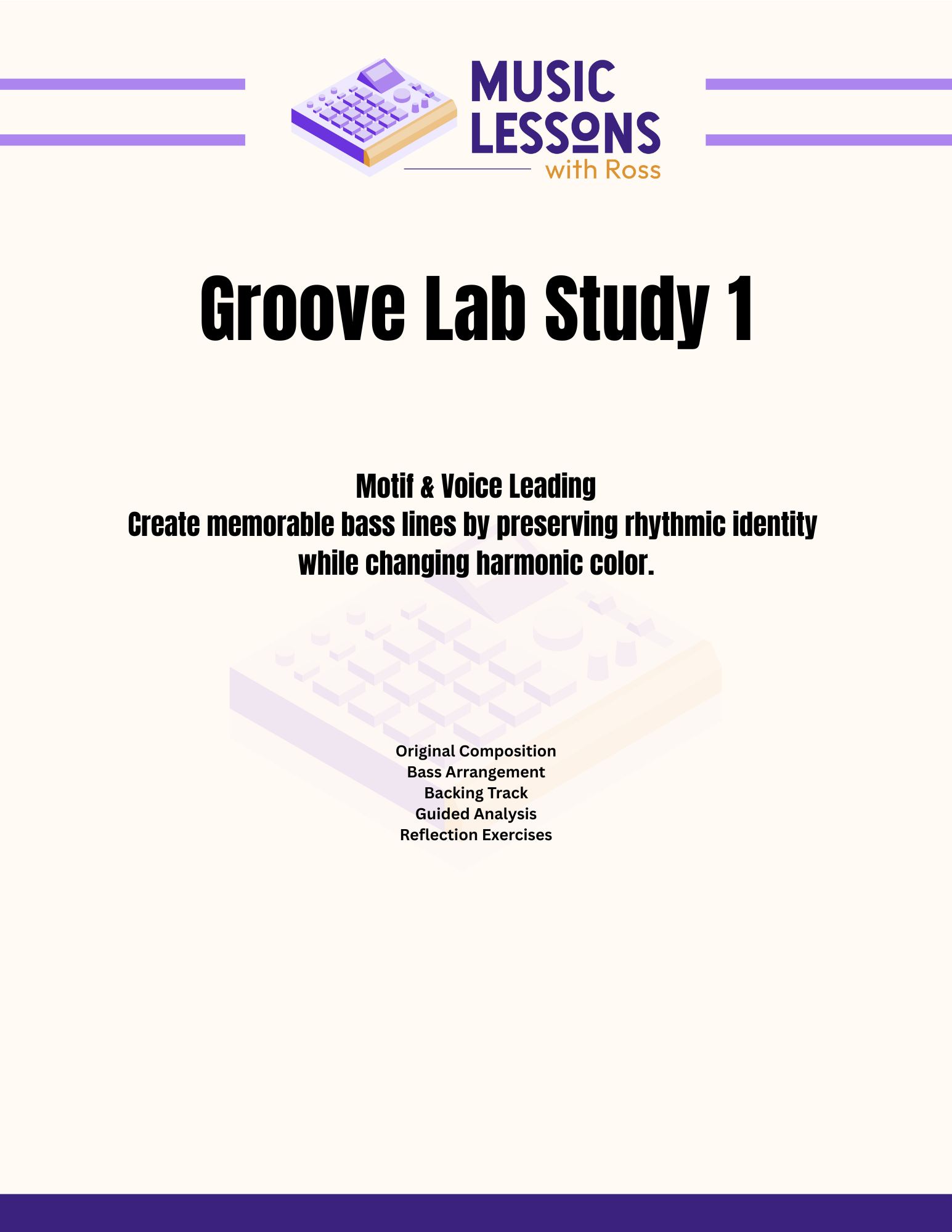 Groove Lab Study 1