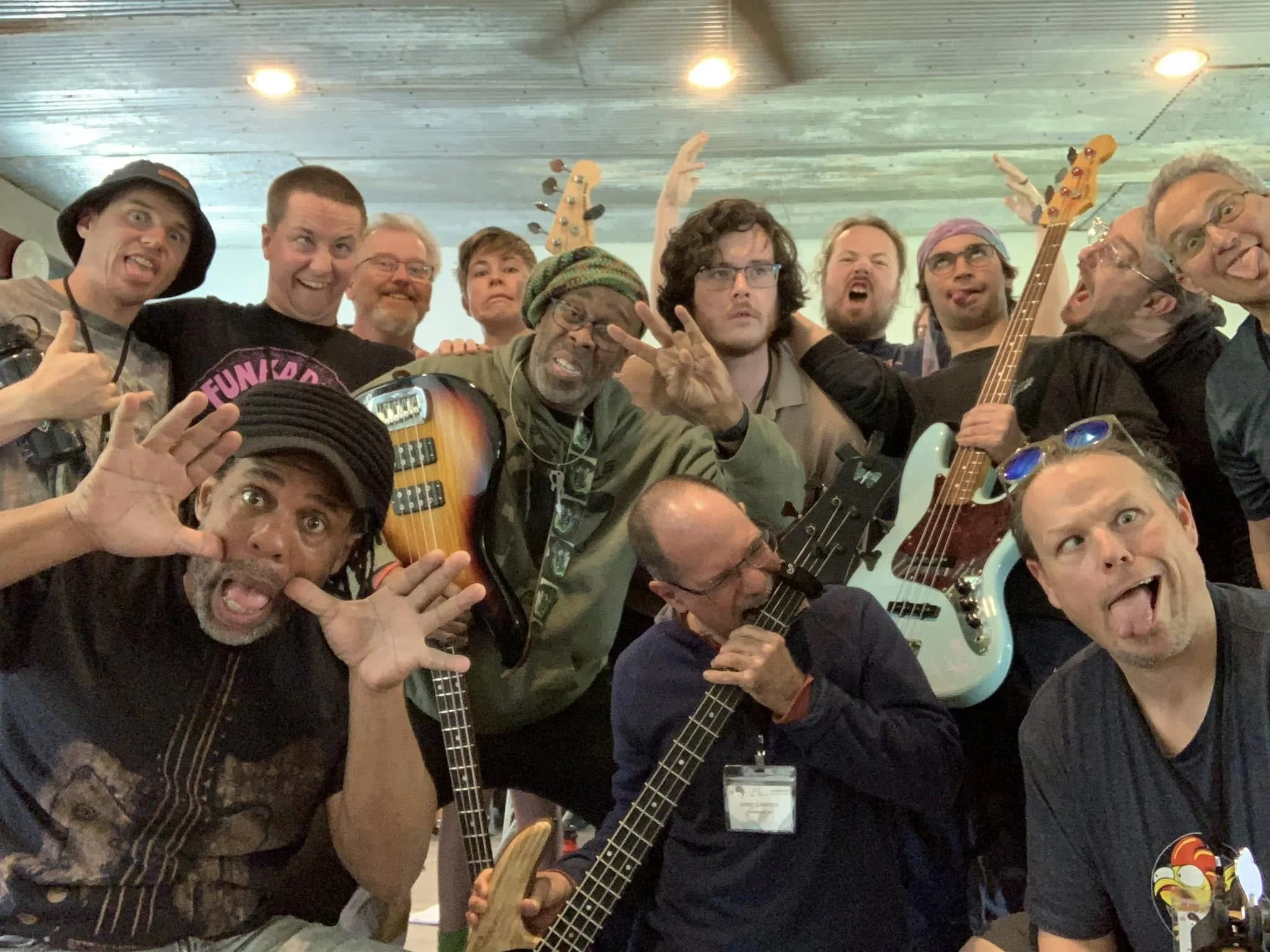 Bassist Ross Sandlin At Victor Wooten's Music and Nature Camp.
